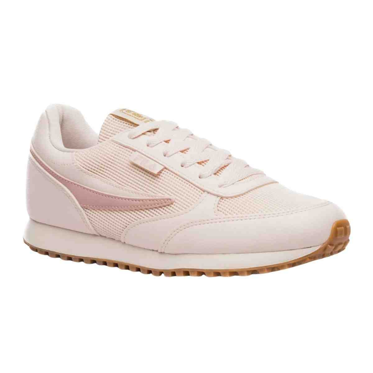 Tênis Casual Feminino Fila Renno Classic Rosa Rosa 2
