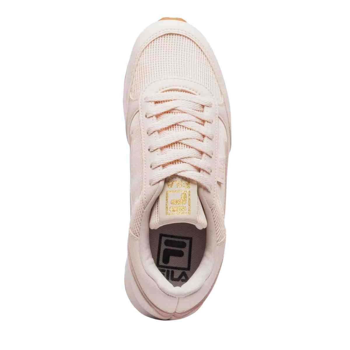 Tênis Casual Feminino Fila Renno Classic Rosa Rosa 3