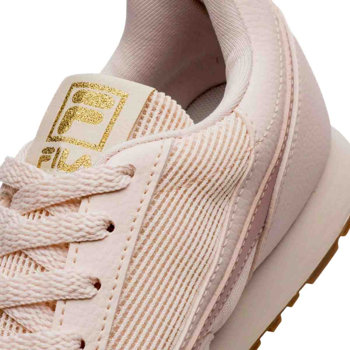 Tênis Casual Feminino Fila Renno Classic Rosa Rosa 5
