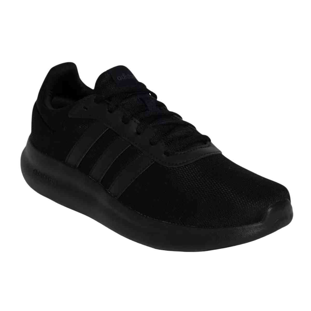 Têis Casual Masculino Adidas Lite Racer 4.0 Preto Preto 2
