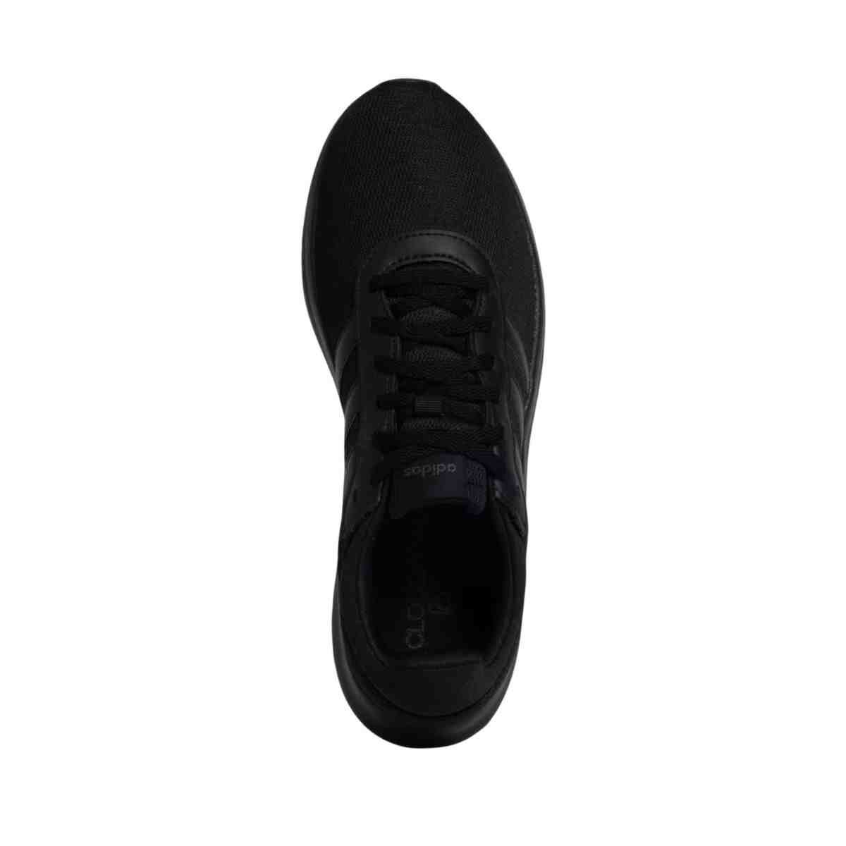 Têis Casual Masculino Adidas Lite Racer 4.0 Preto Preto 3