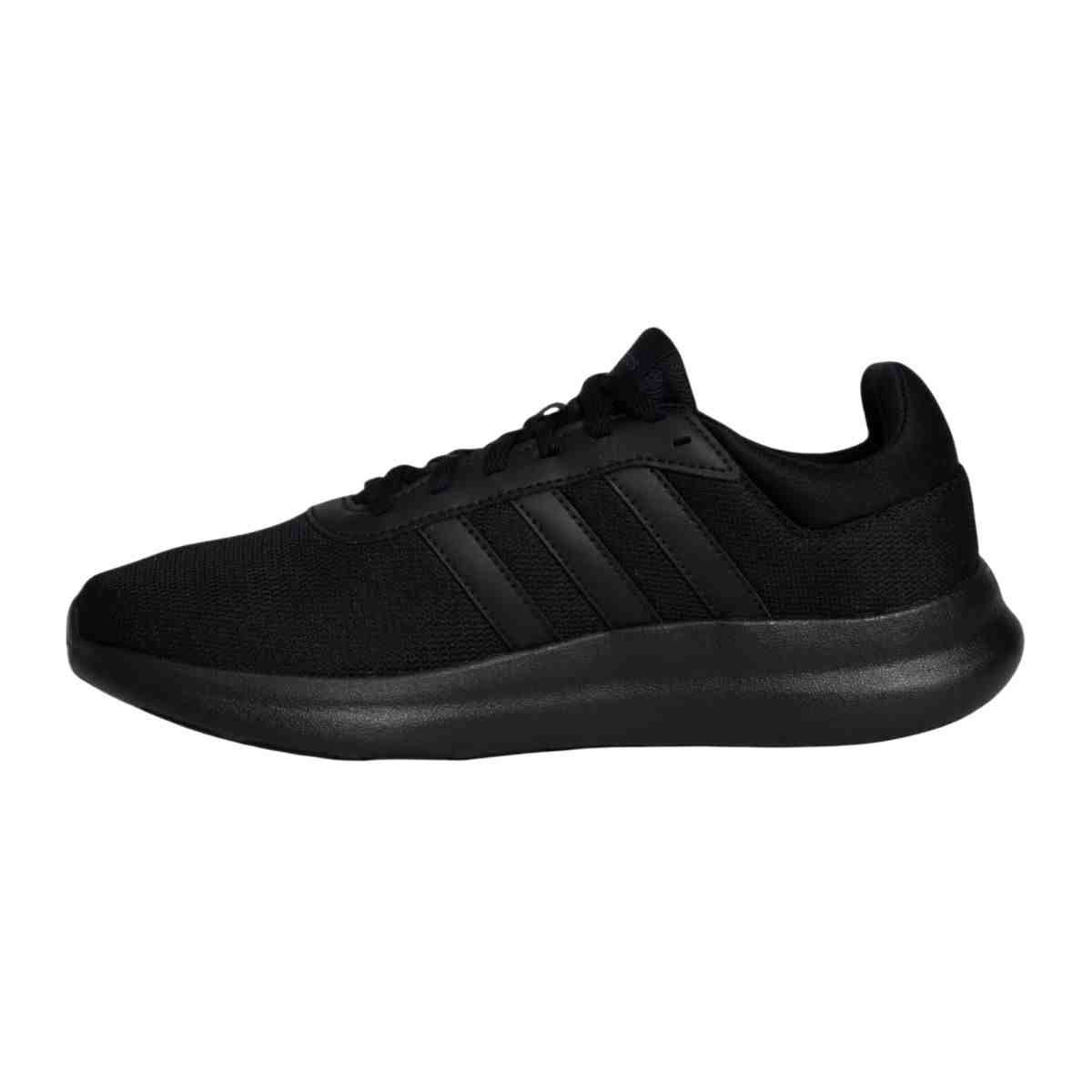 Têis Casual Masculino Adidas Lite Racer 4.0 Preto Preto 5