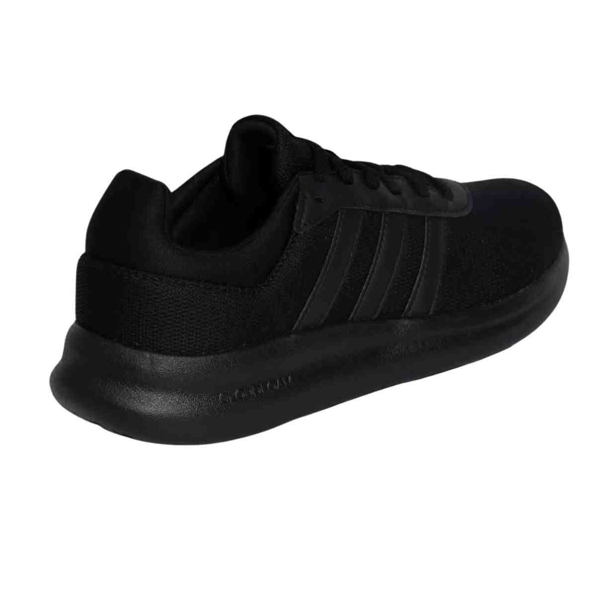 Têis Casual Masculino Adidas Lite Racer 4.0 Preto Preto 7