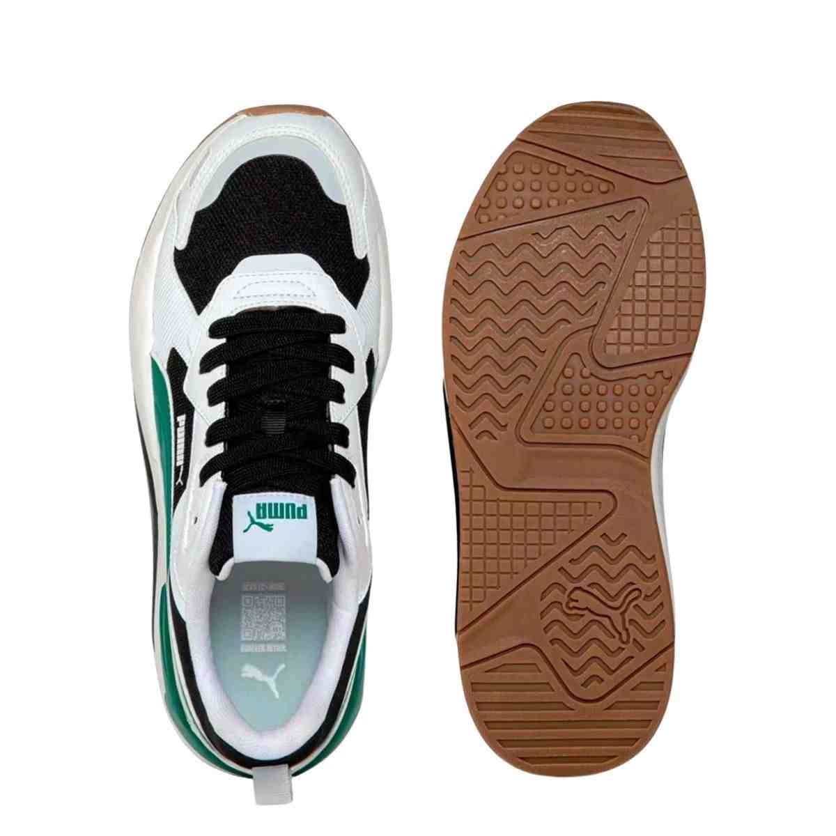 Tênis Casual Masculino Puma X-Ray 3 Bdp Preto E Verde Branco/Preto/Verde 3