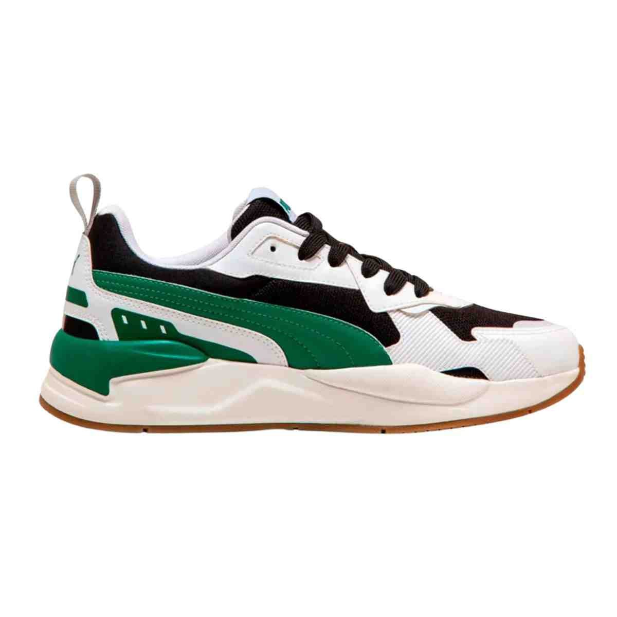 Tênis Casual Masculino Puma X-Ray 3 Bdp Preto E Verde Branco/Preto/Verde 5