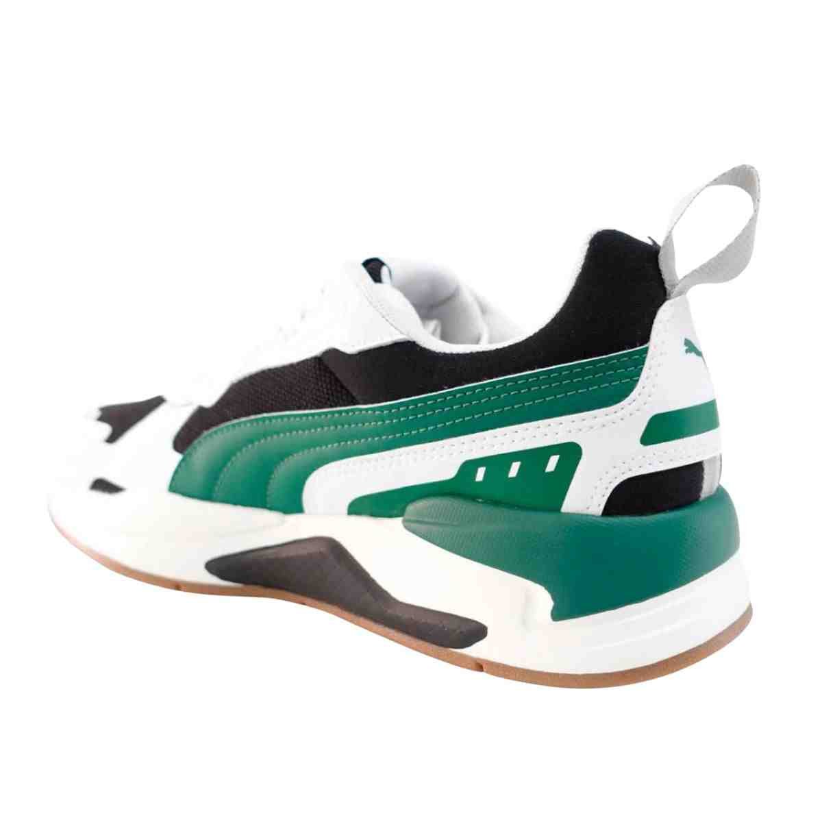 Tênis Casual Masculino Puma X-Ray 3 Bdp Preto E Verde Branco/Preto/Verde 6