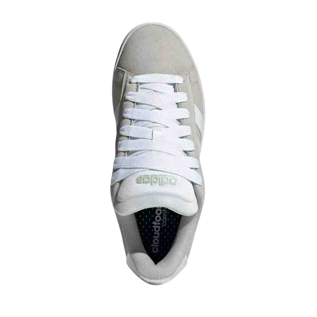 Tênis Casual Masculino Adidas Grand Court Alpha Cinza Cinza 3