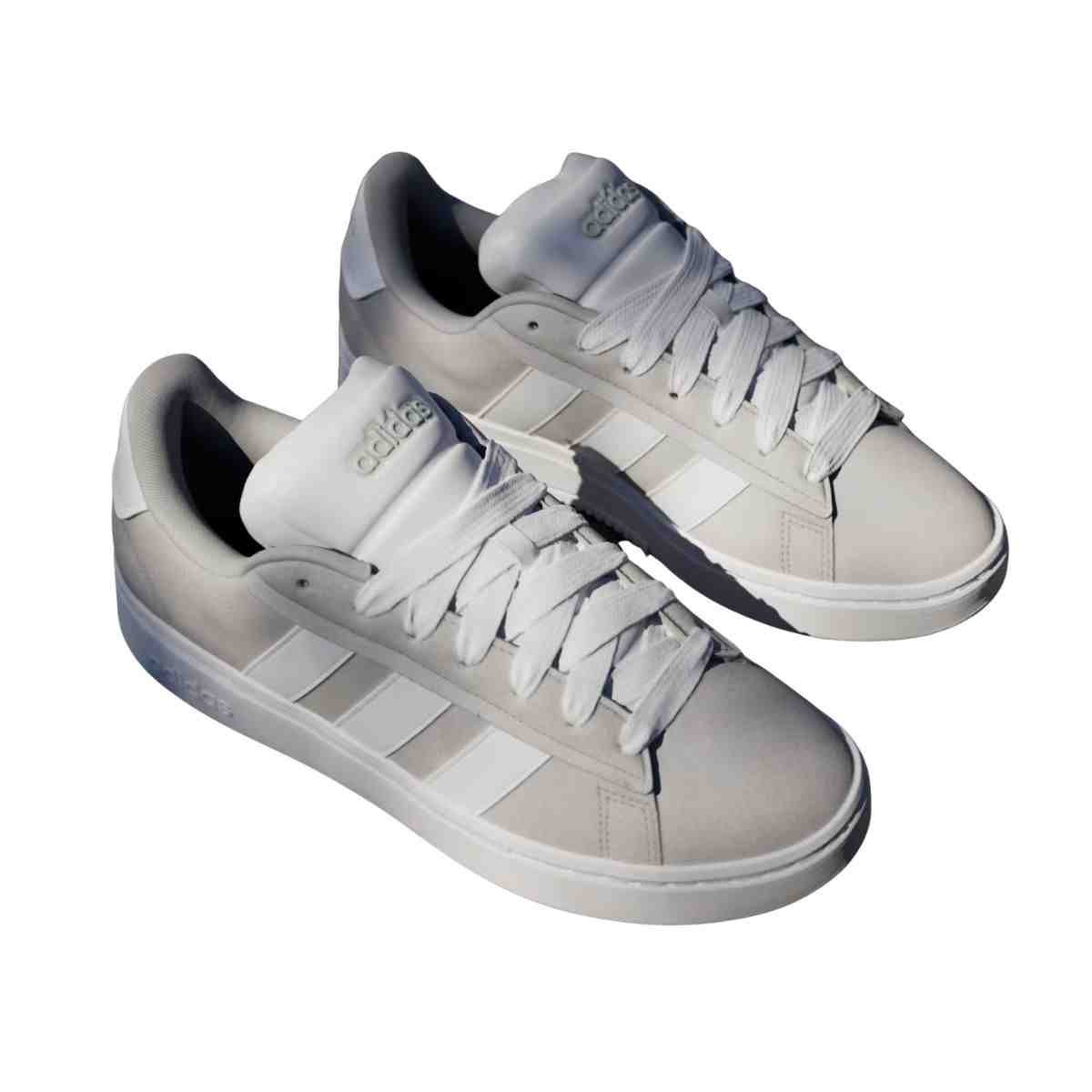 Tênis Casual Masculino Adidas Grand Court Alpha Cinza Cinza 4