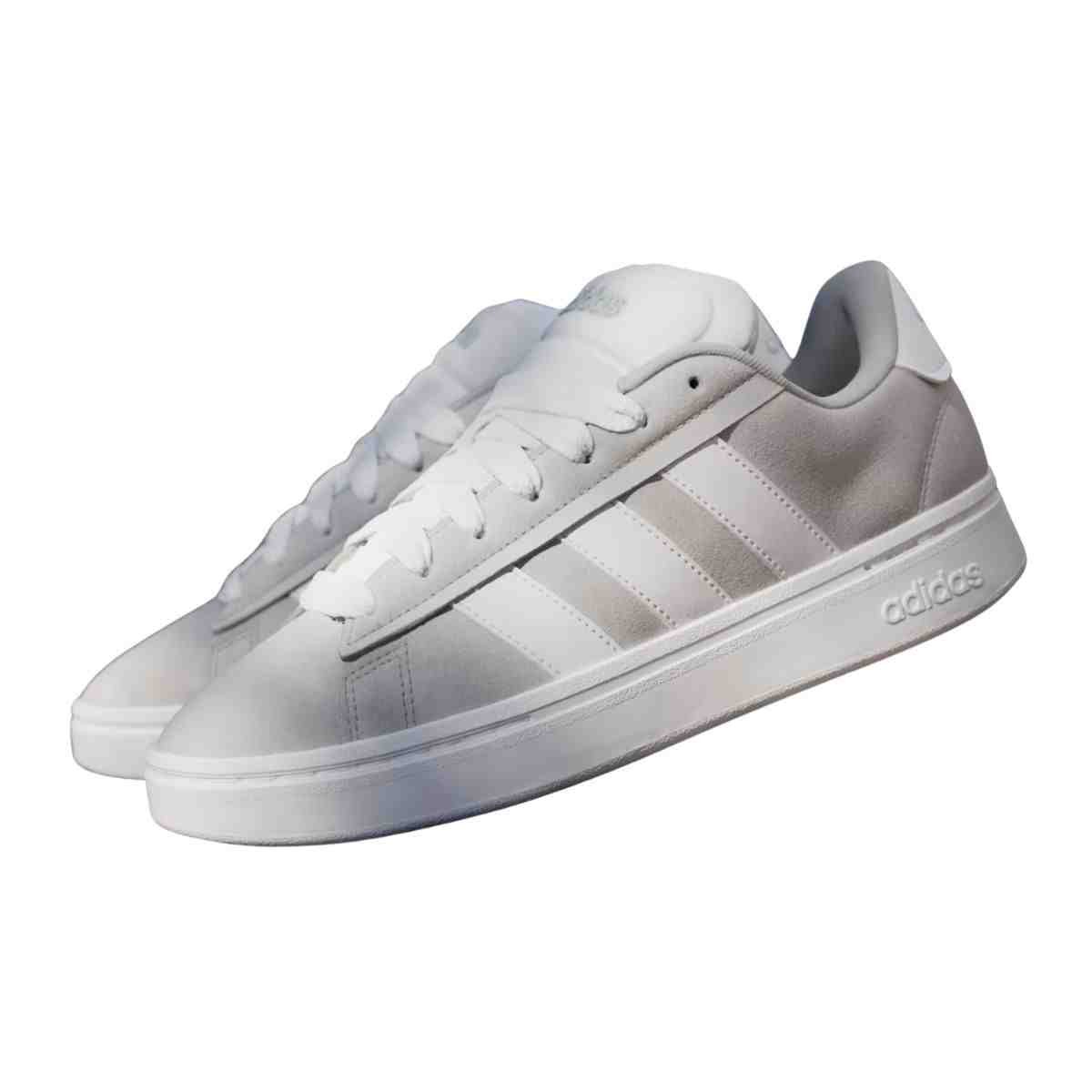 Tênis Casual Masculino Adidas Grand Court Alpha Cinza Cinza 6