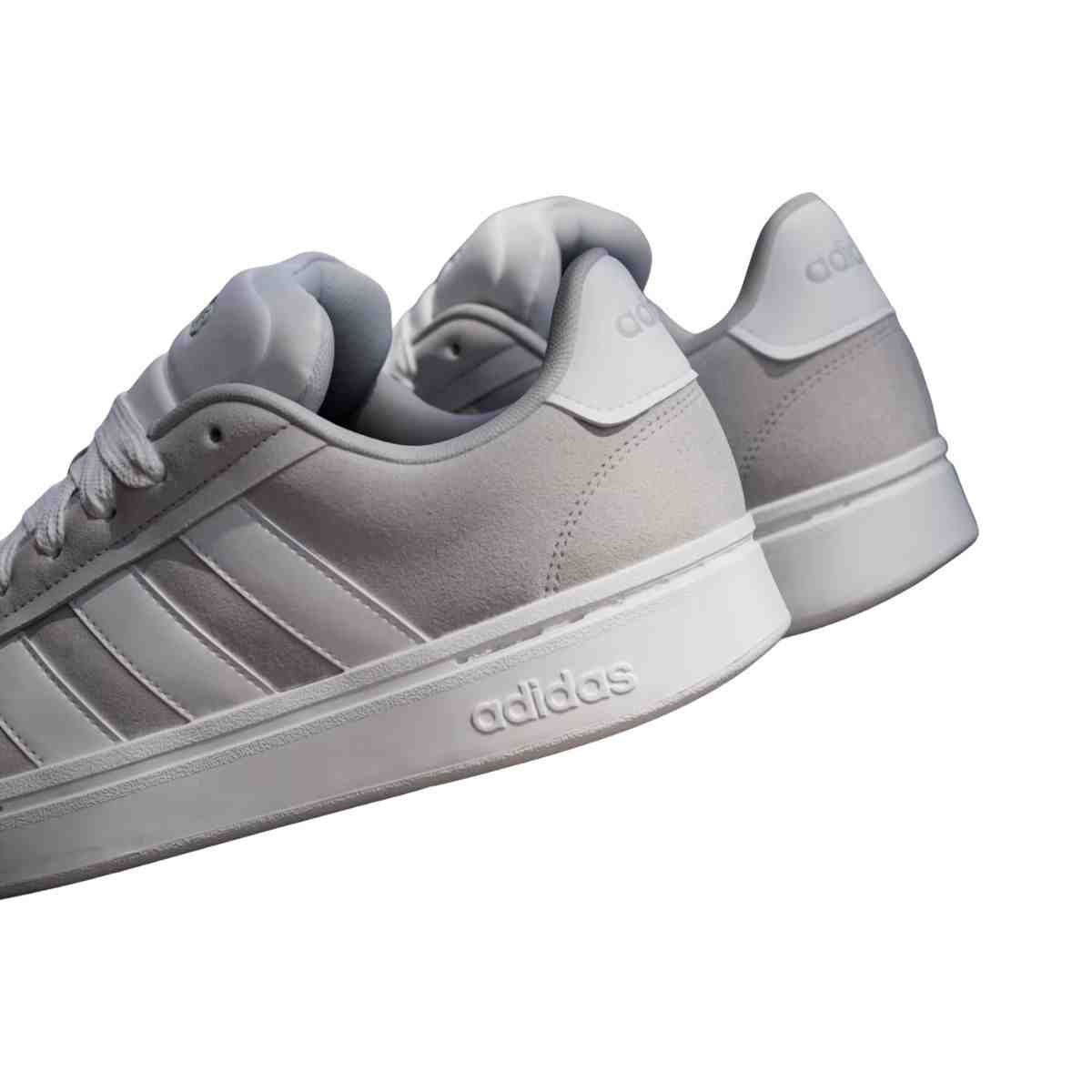 Tênis Casual Masculino Adidas Grand Court Alpha Cinza Cinza 7