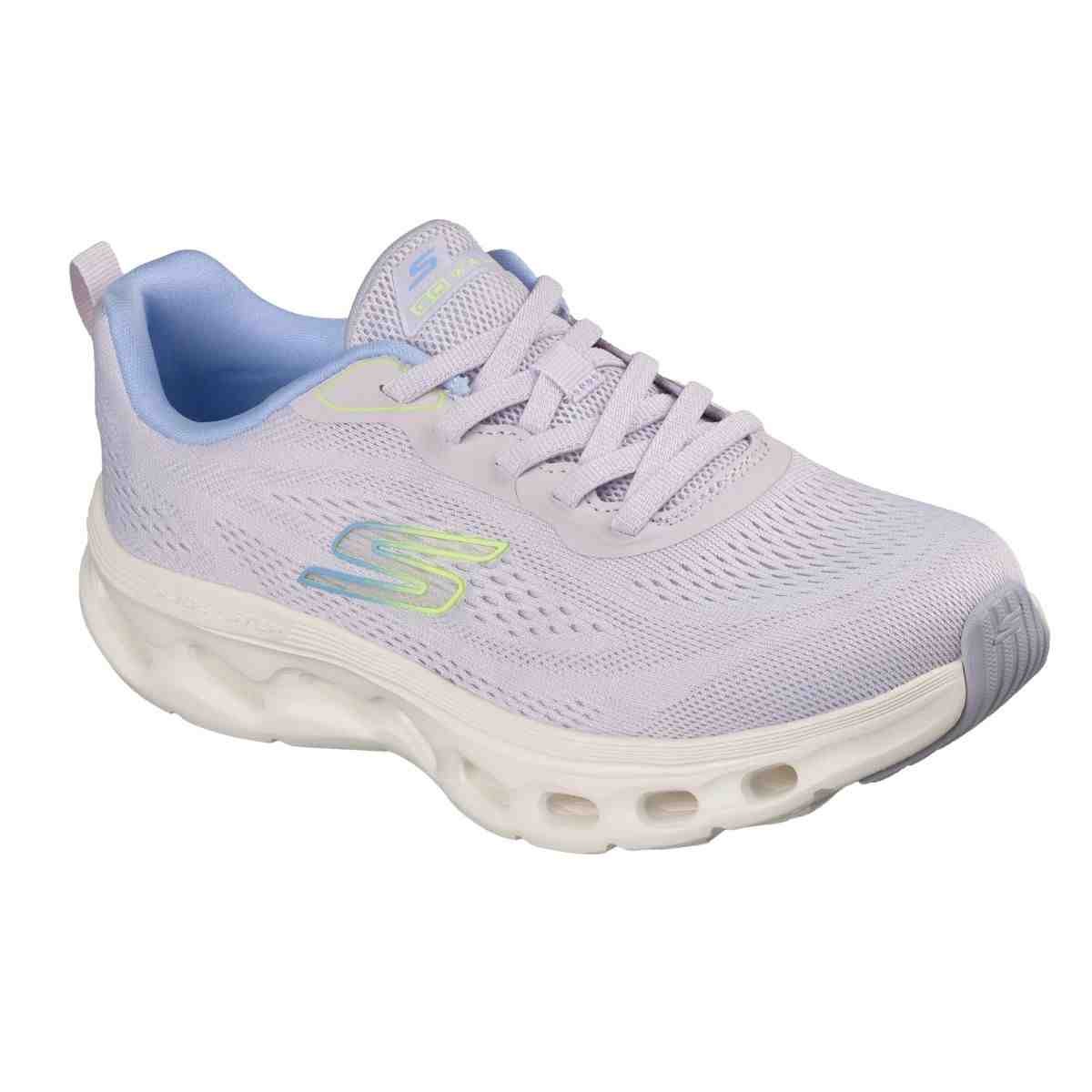 Tênis Corrida Feminino Skechers Go Walk Glide-Step 2.0 Lilás Lavanda 2