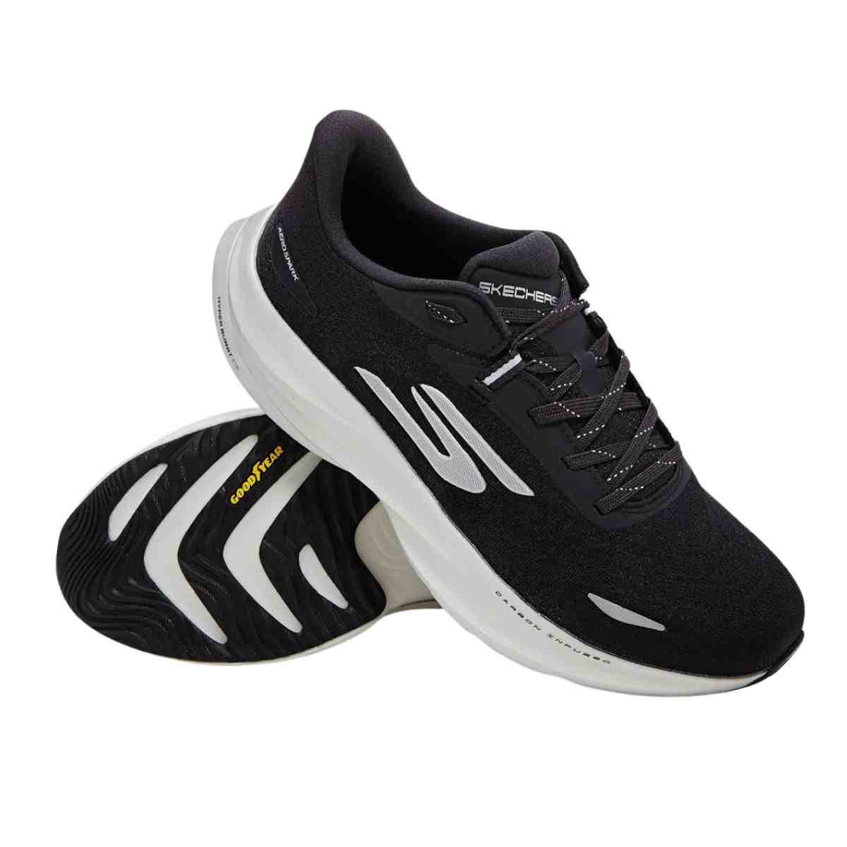 Tênis Corrida Masculino Skechers Skx Aero Spark Preto Preto 6