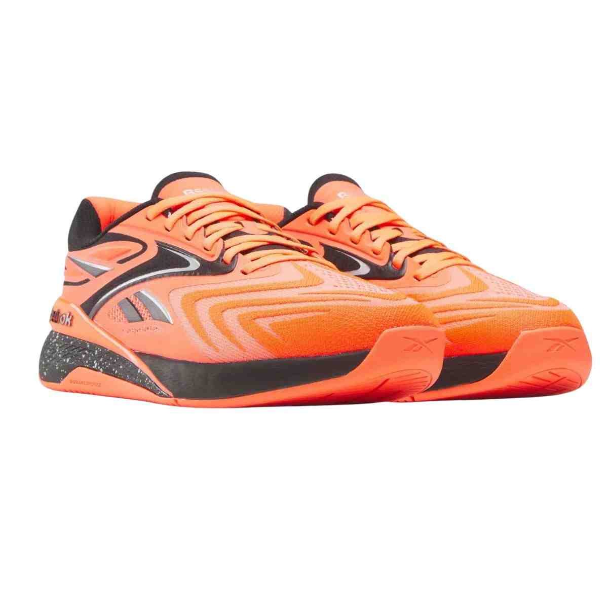 Tênis Crossfit Masculino Reebok Nano X5 Edge Laranja Laranja 2