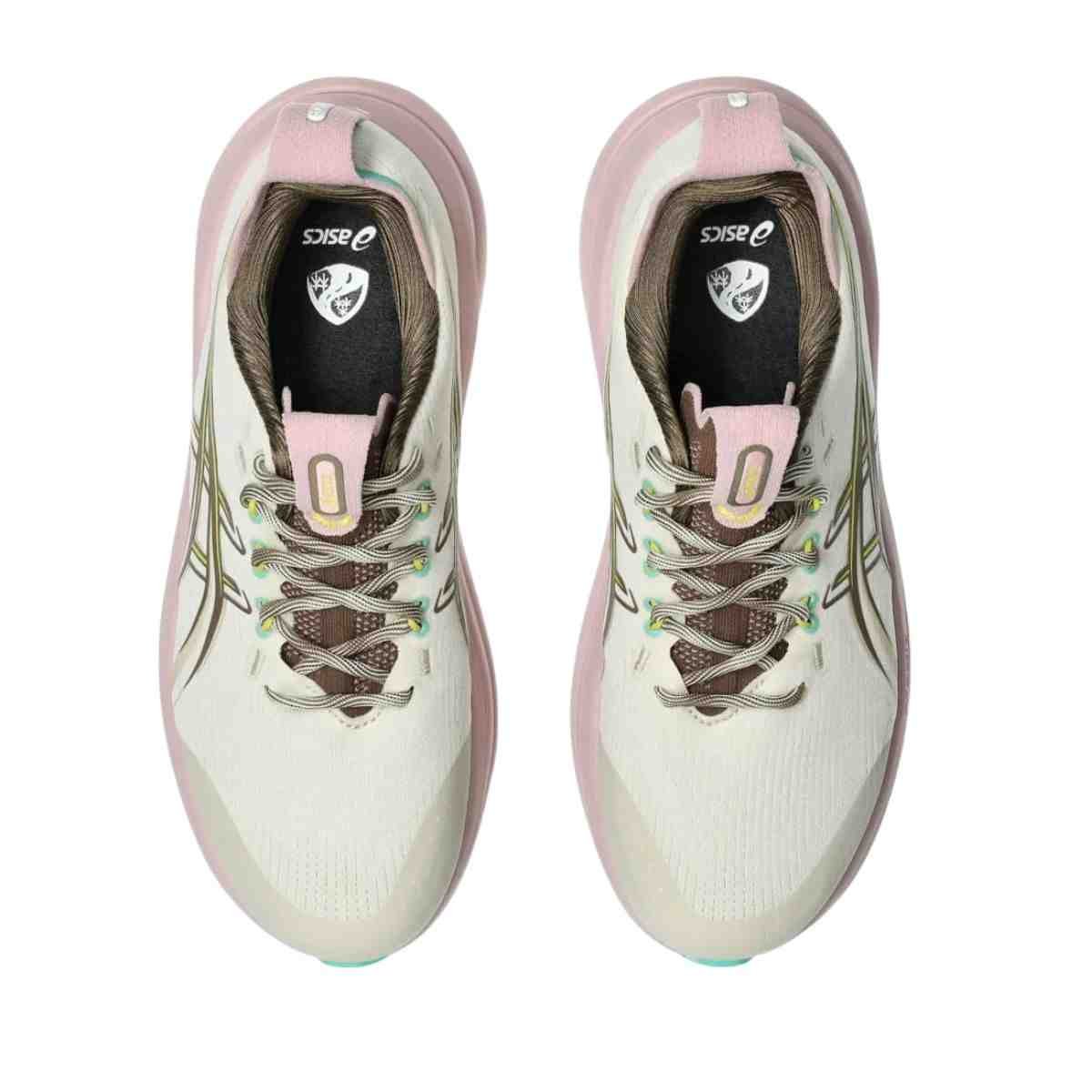 Tênis Corrida Feminino Asics Gel-Nimbus 28 Cinza Multicores 3