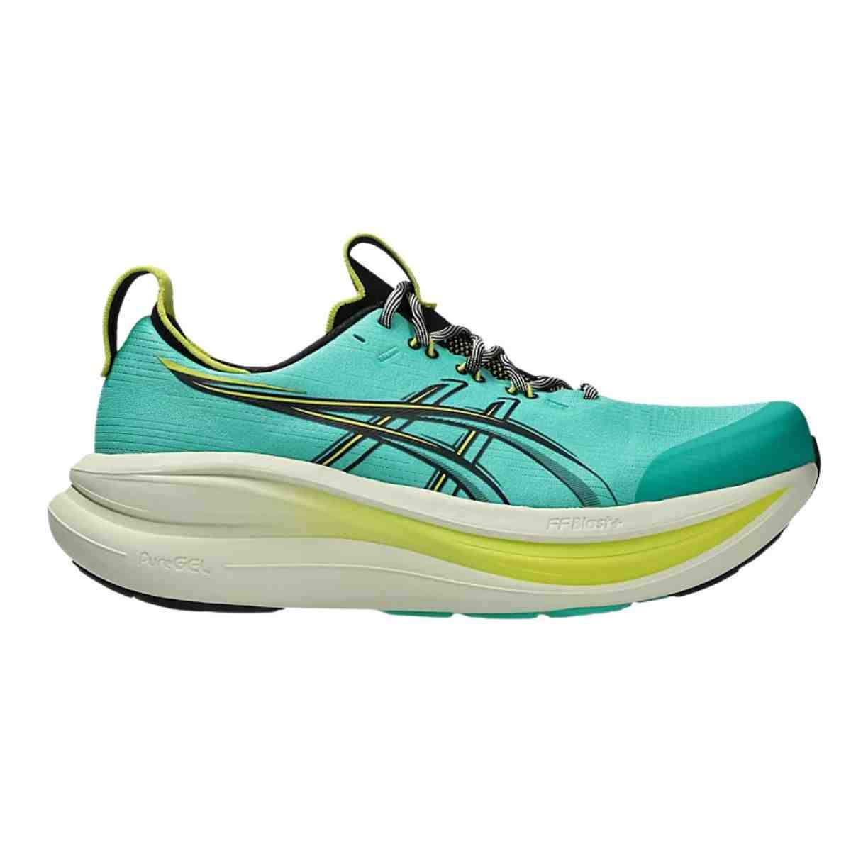 Tênis Corrida Masculino Asics Gel-Nimbus 28 Verde