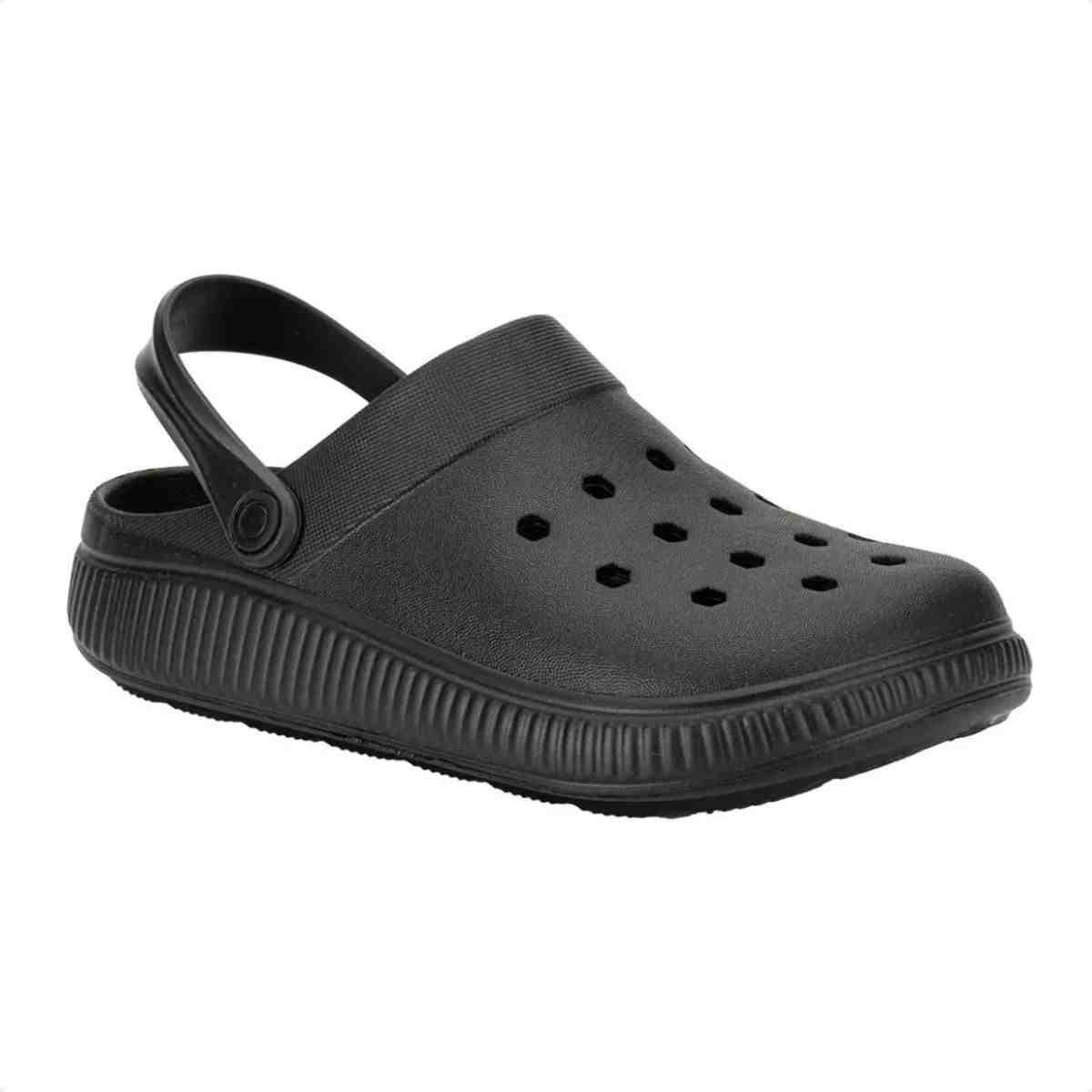 Chinelo Babuche Feminino Moleca Preto Preto 2
