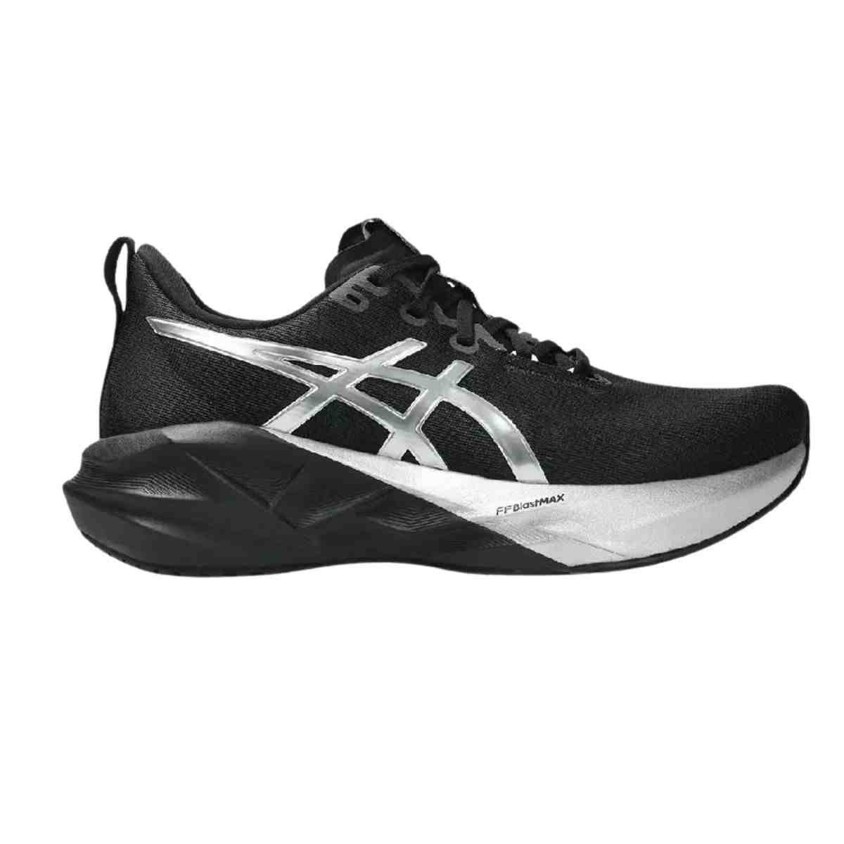 Tênis Corrida Feminino Asics Novablast 5 Platinum Preto