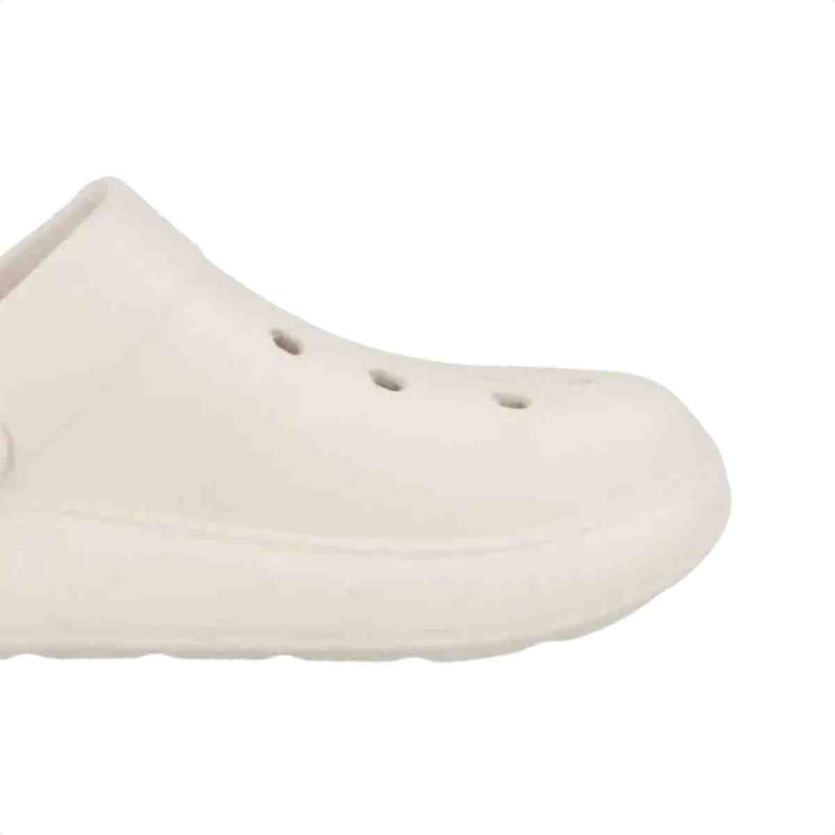 Chinelo Babuche Feminino Moleca Branco Bege 5