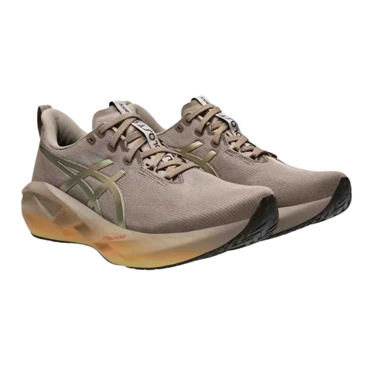 Tênis Corrida Masculino Asics Novablast 5 Luxe Marrom Marrom 2