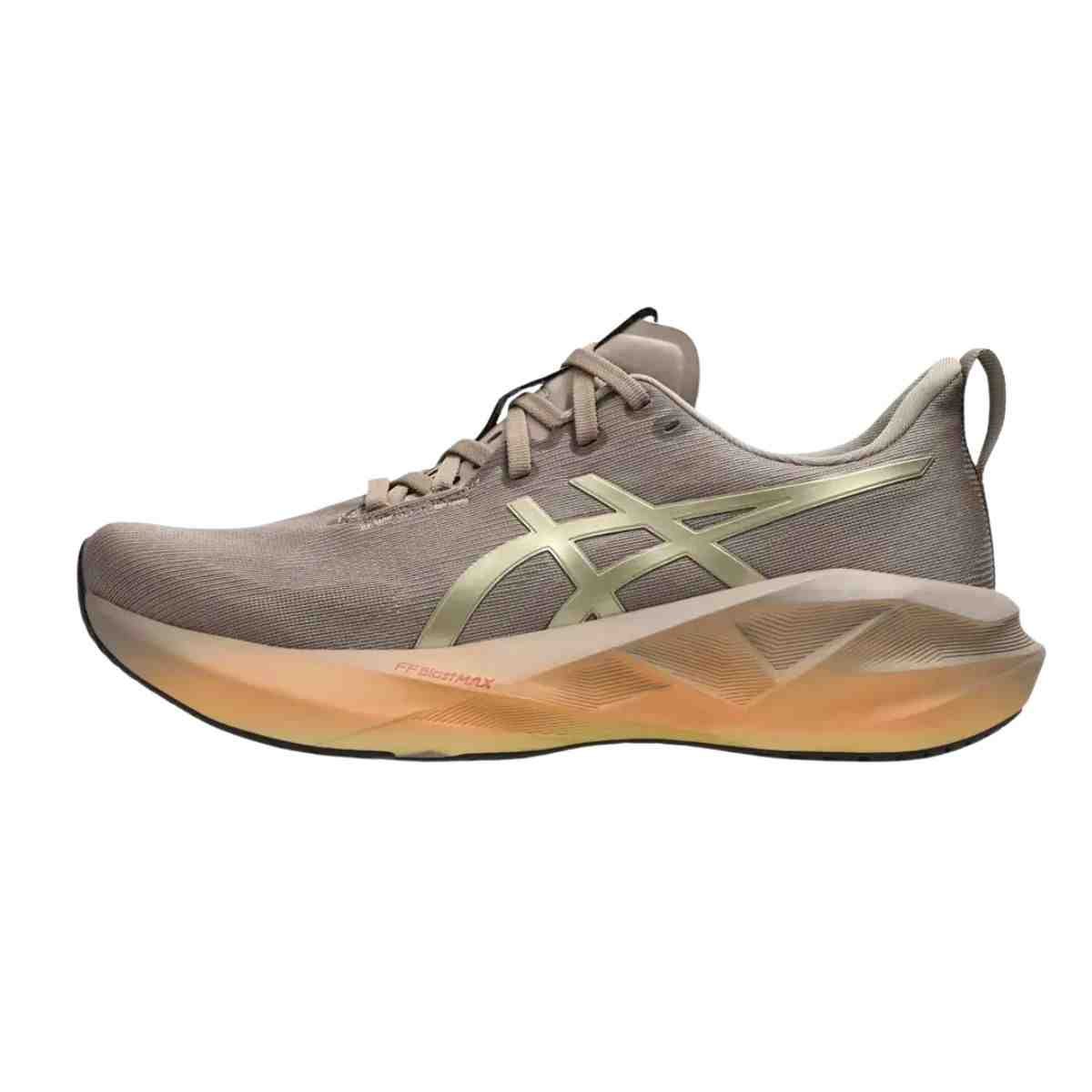 Tênis Corrida Masculino Asics Novablast 5 Luxe Marrom Marrom 5