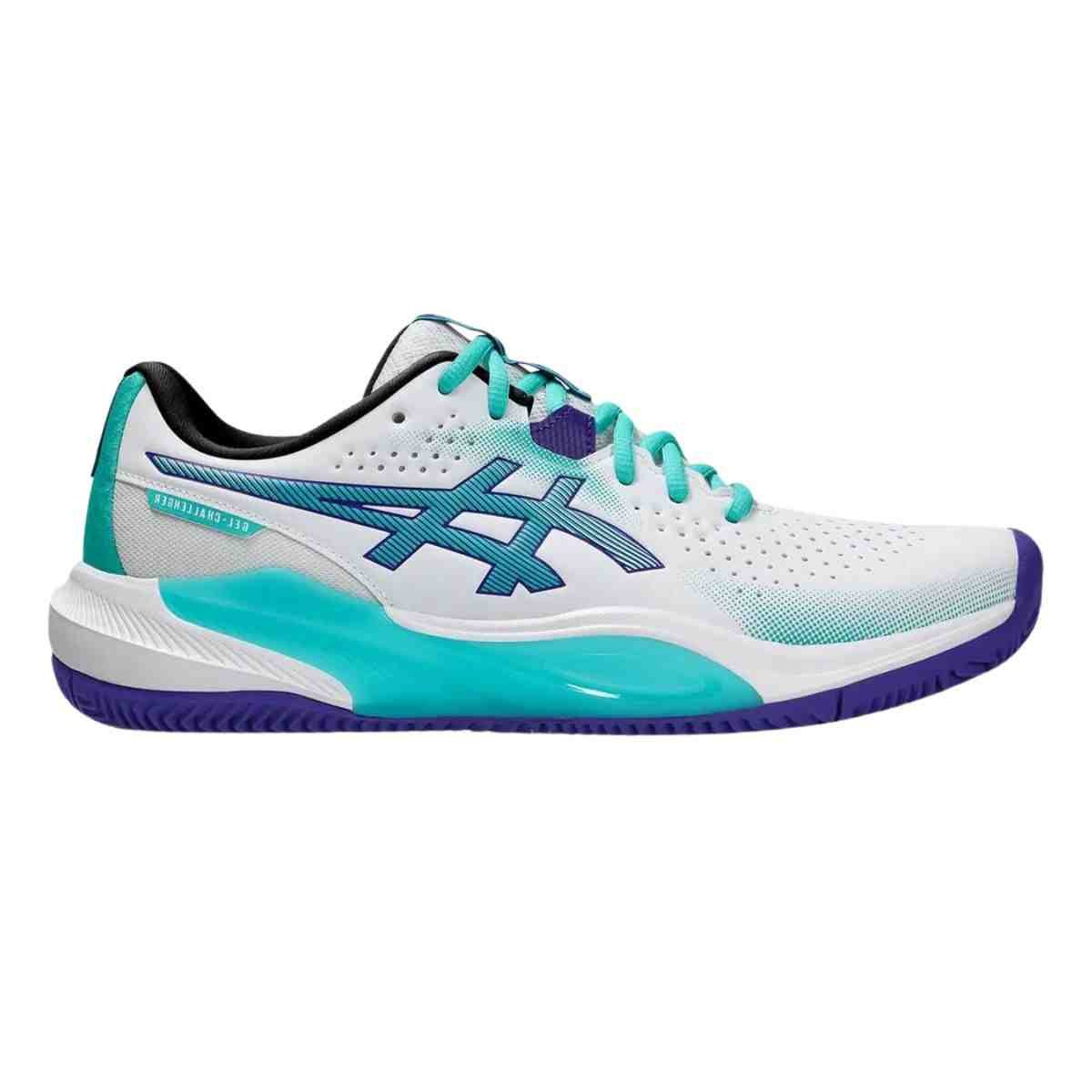 Tênis Masculino Asics Gel-Challenger 15 Clay Branco E Verde