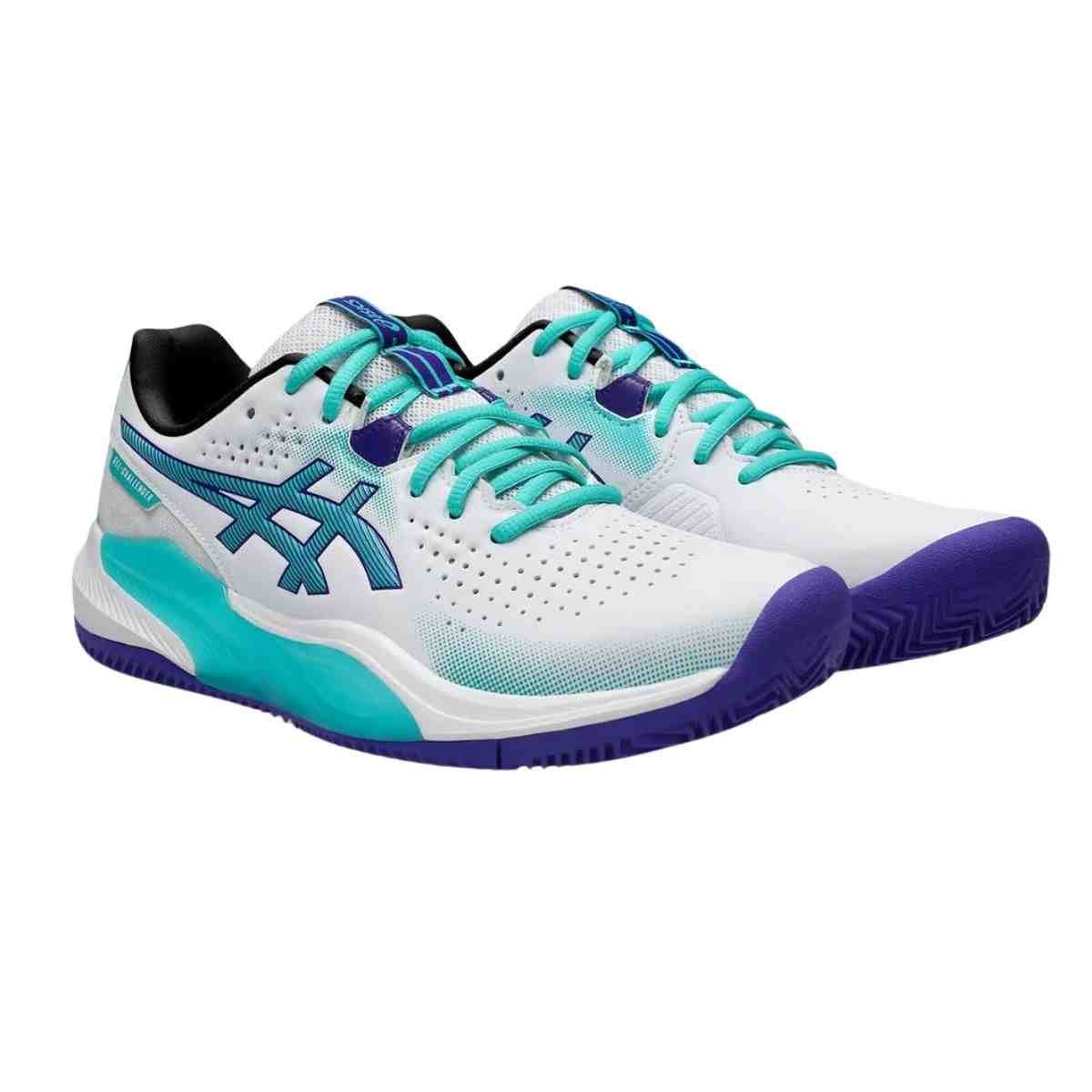 Tênis Masculino Asics Gel-Challenger 15 Clay Branco E Verde Branco/Verde 2