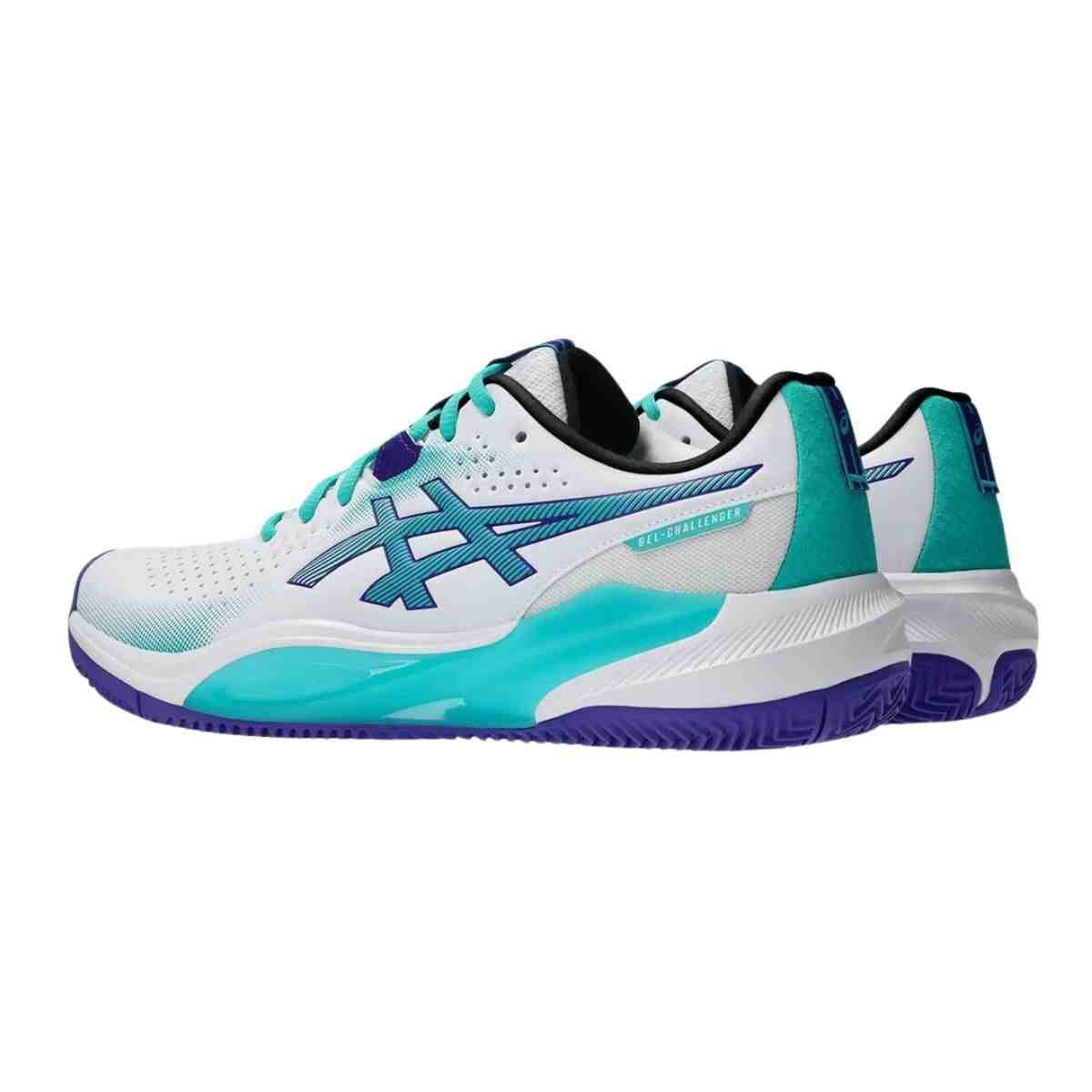 Tênis Masculino Asics Gel-Challenger 15 Clay Branco E Verde Branco/Verde 6