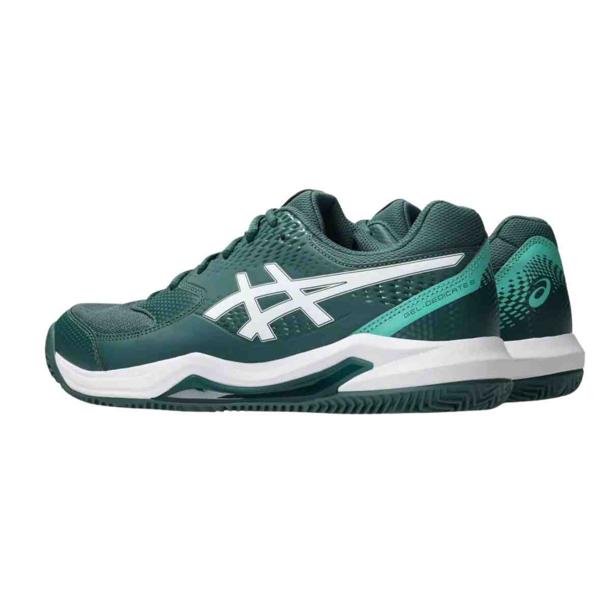 Tênis Masculino Asics Gel-Dedicate 8 Clay Verde Verde 5