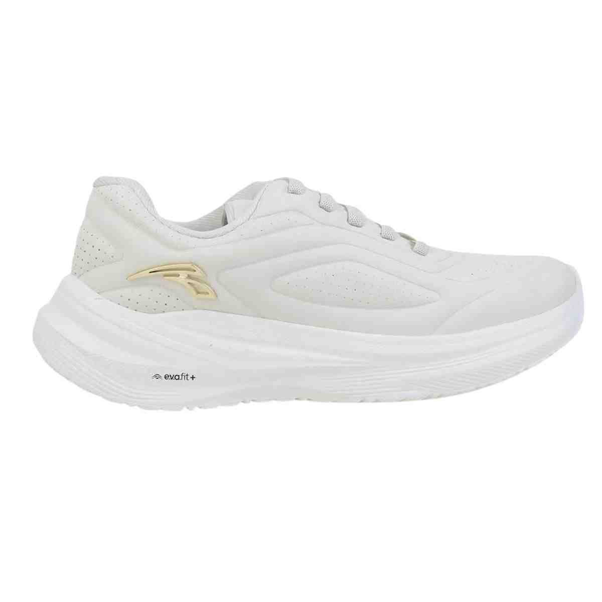 Tênis Corrida Feminino Kolosh Creme