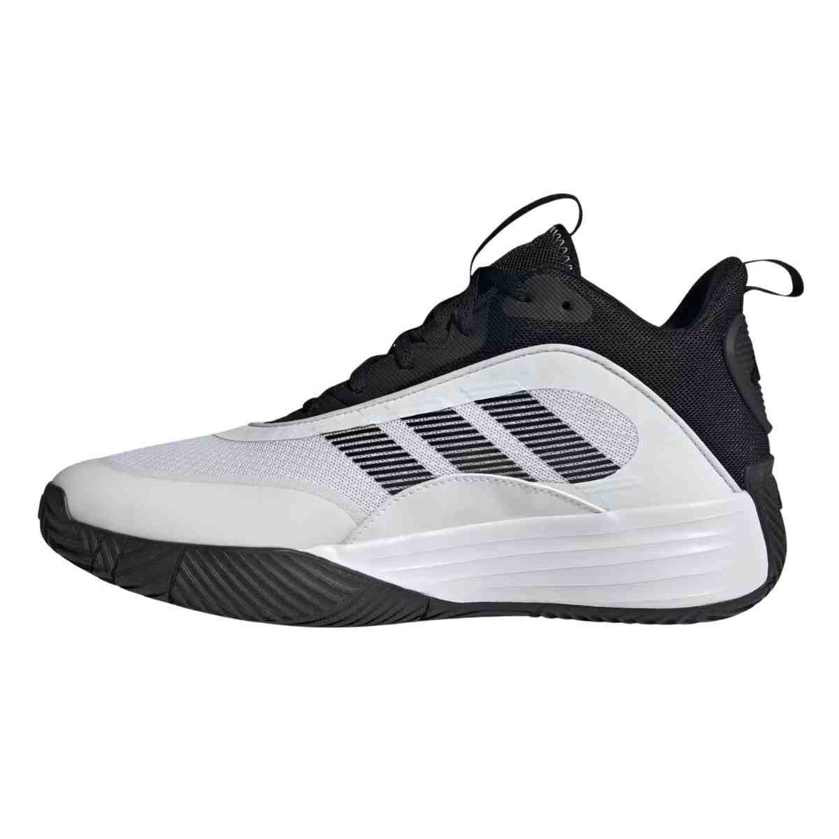 Tênis Basketball Masculino Adidas Ownthegame 3.0 Branco E Preto Branco/Preto 5