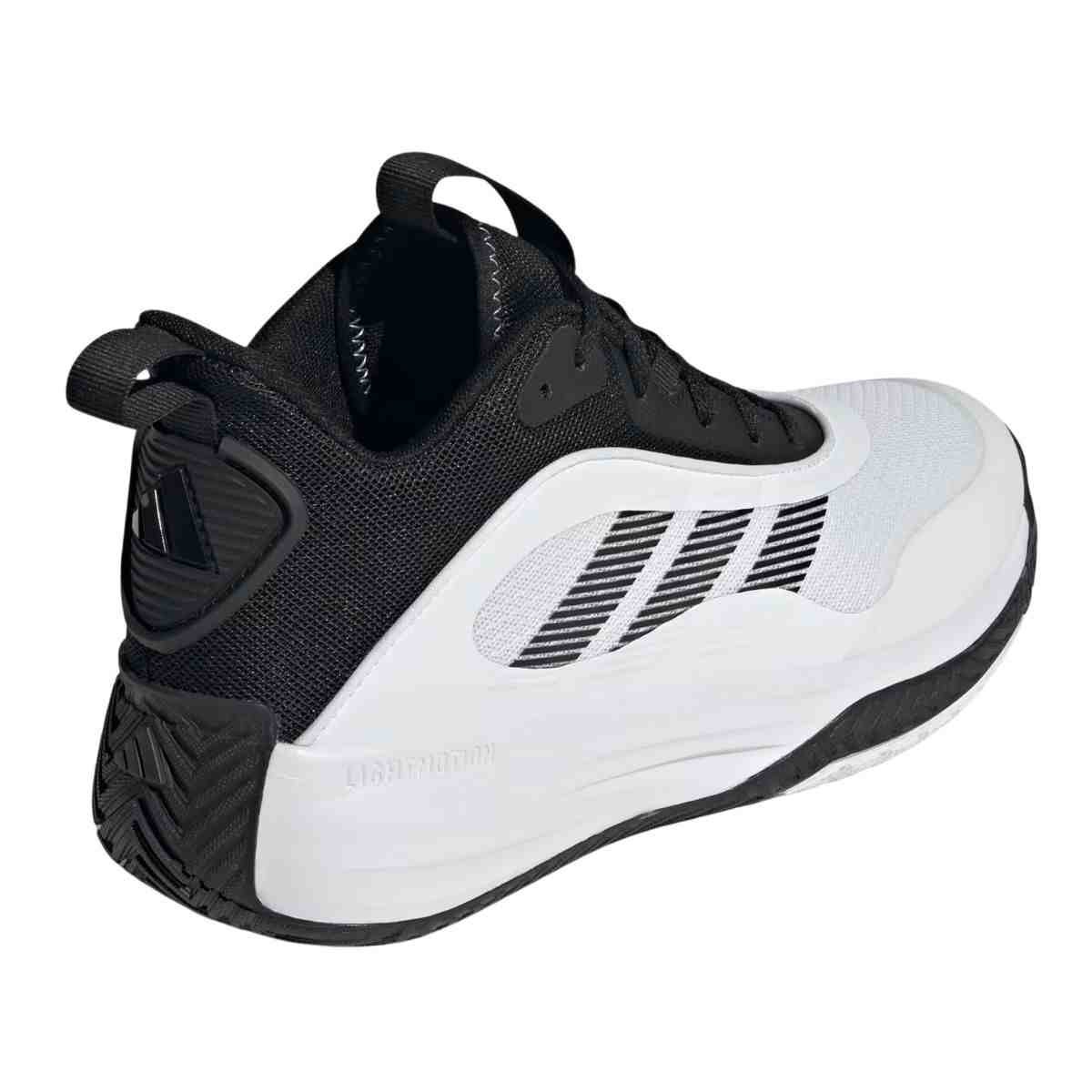 Tênis Basketball Masculino Adidas Ownthegame 3.0 Branco E Preto Branco/Preto 7