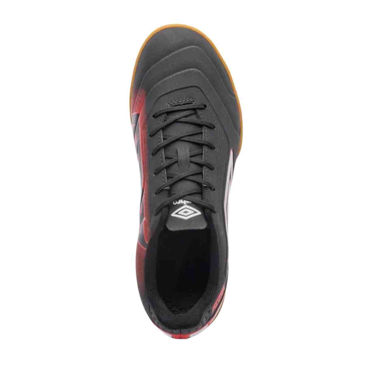 Chuteira Indoor Masculina Umbro Attak Iii Preta Preto 3