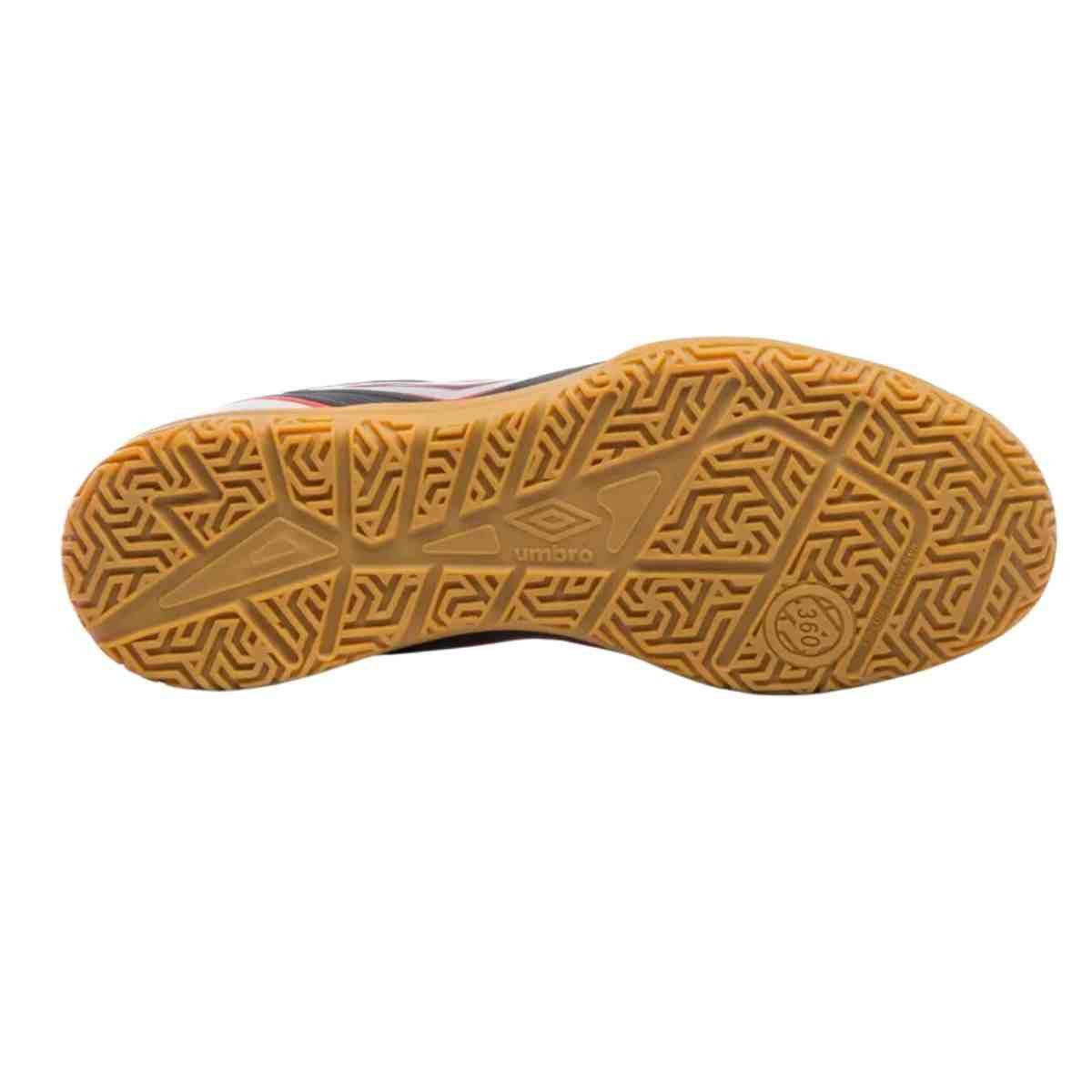 Chuteira Indoor Masculina Umbro Attak Iii Preta Preto 4