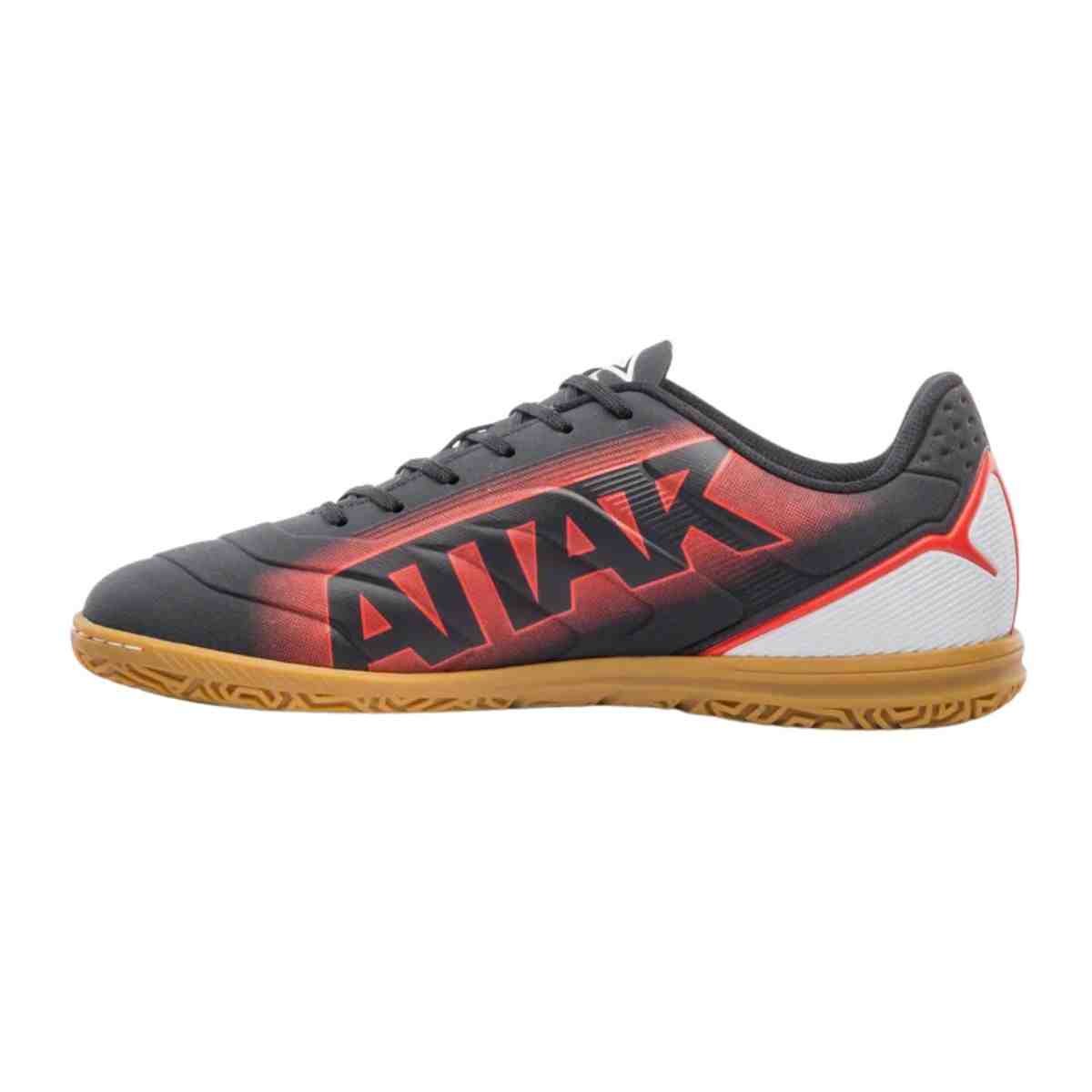 Chuteira Indoor Masculina Umbro Attak Iii Preta Preto 6