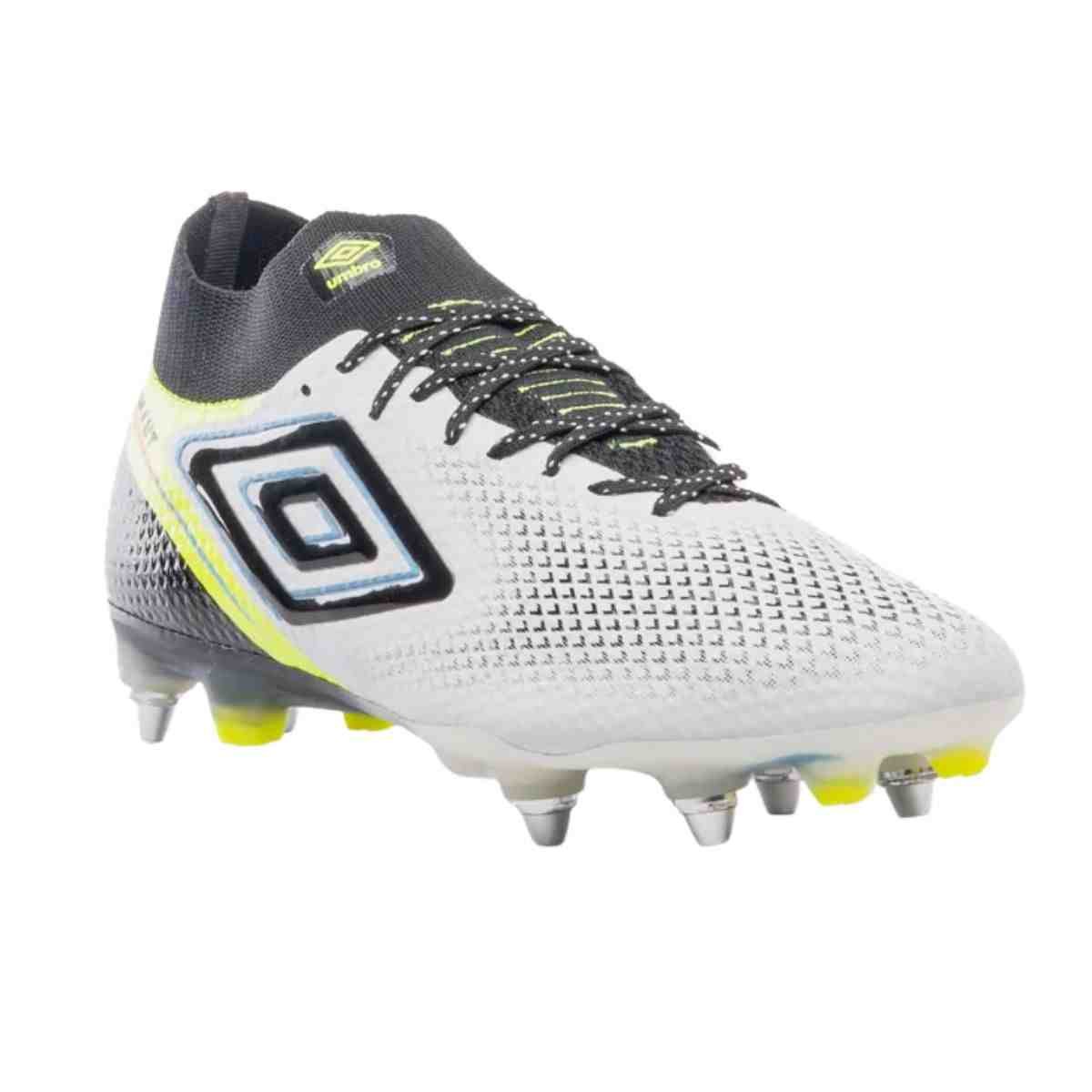 Chuteira Campo Masculina Umbro Adamant Top Speed Pro Branca Branco 2