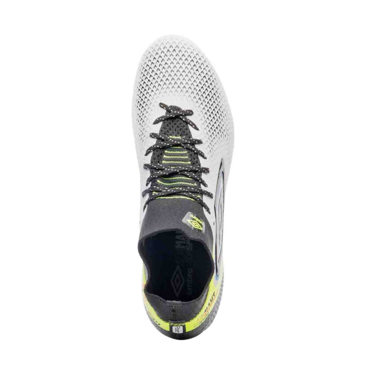 Chuteira Campo Masculina Umbro Adamant Top Speed Pro Branca Branco 3