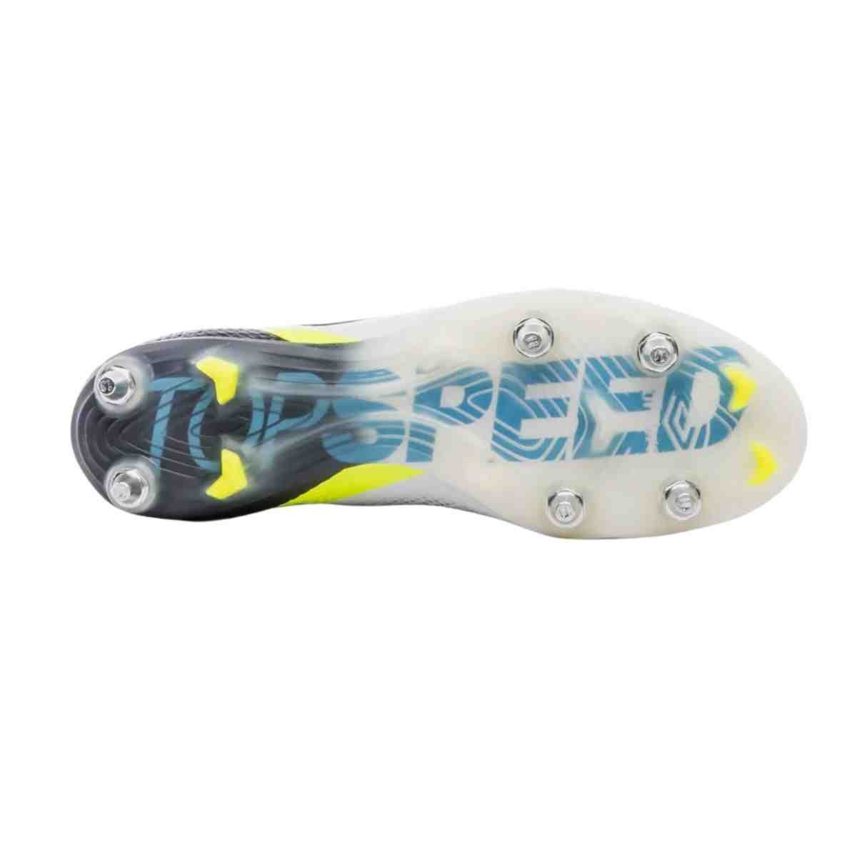 Chuteira Campo Masculina Umbro Adamant Top Speed Pro Branca Branco 4