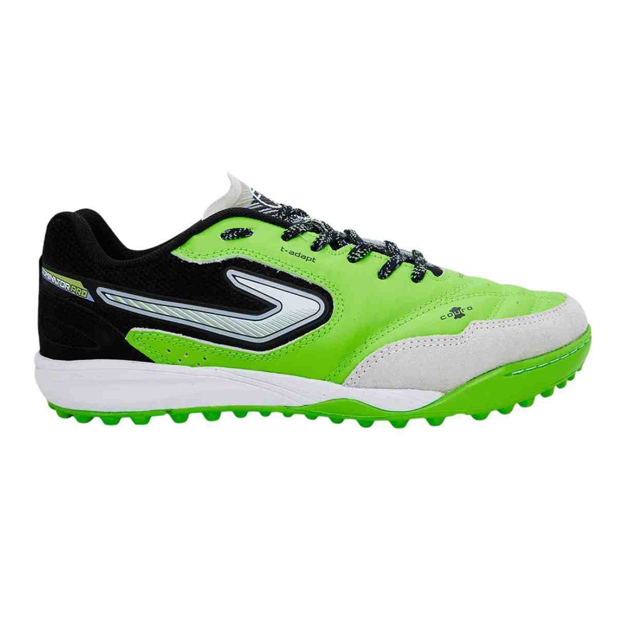 Chuteira Society Masculina Topper Dominator Pro Vi Verde
