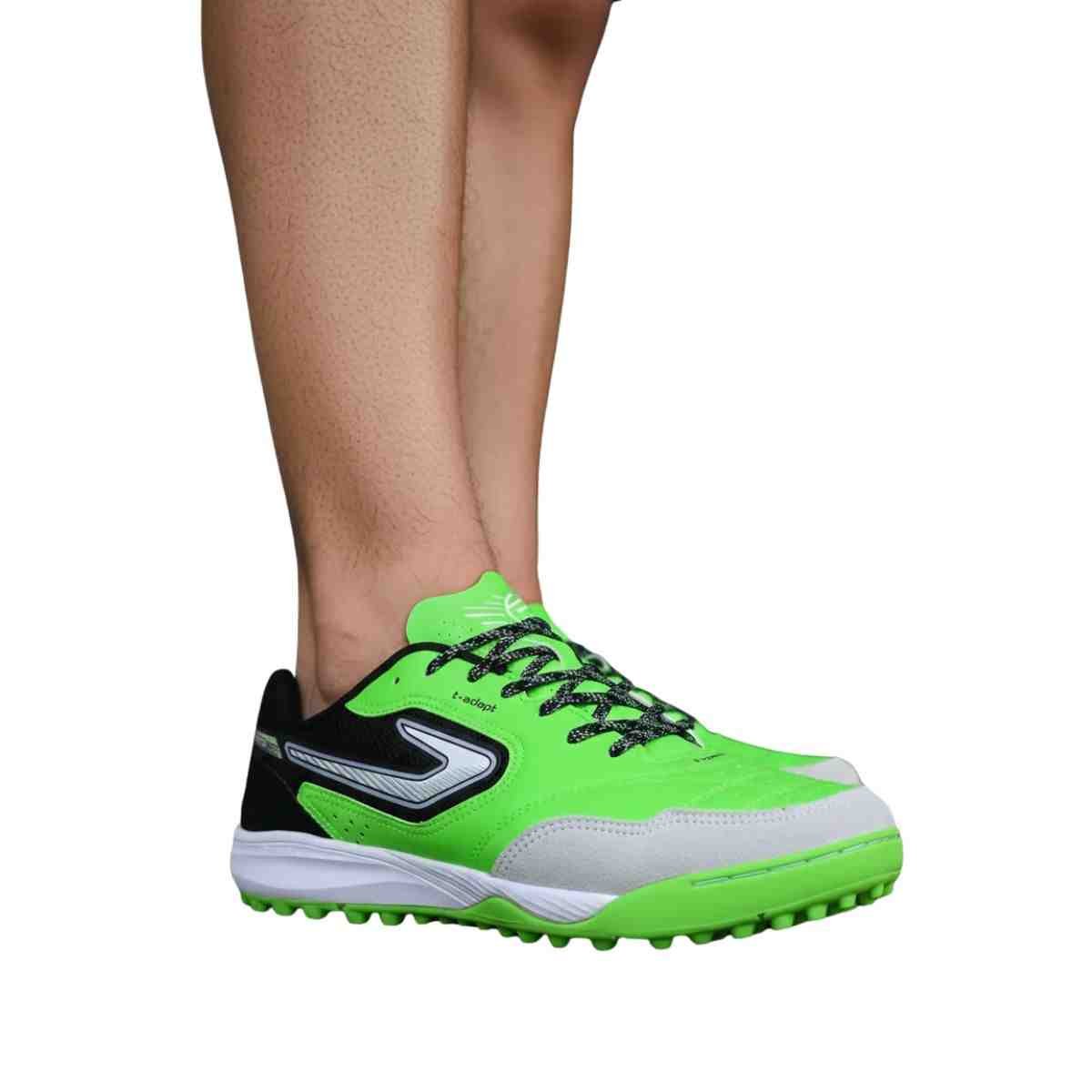 Chuteira Society Masculina Topper Dominator Pro Vi Verde Verde 4