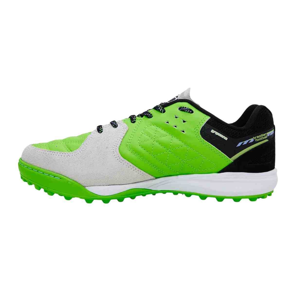 Chuteira Society Masculina Topper Dominator Pro Vi Verde Verde 6