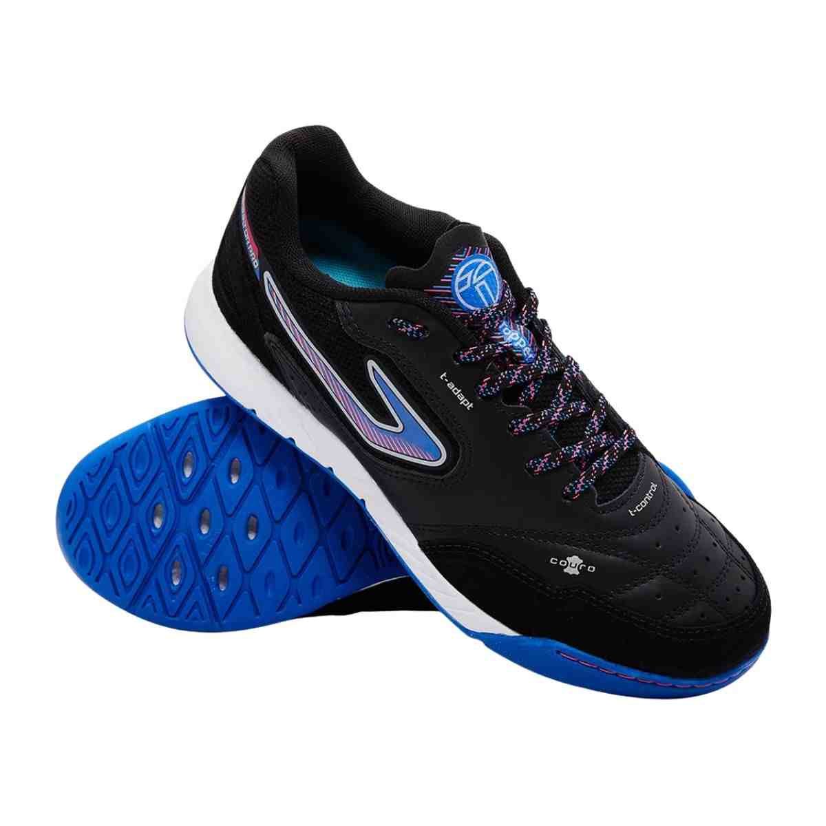 Chuteira Indoor Masculino Topper Dominator Pro Vi Preto Preto 2