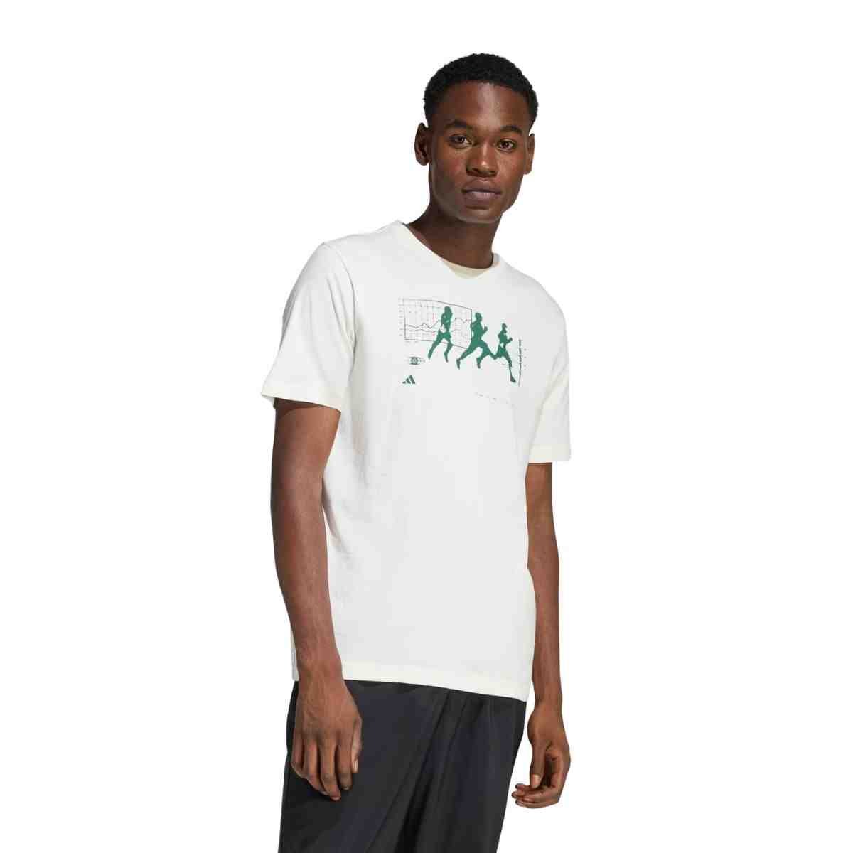 Camiseta Masculina Adidas Anx Run Branca
