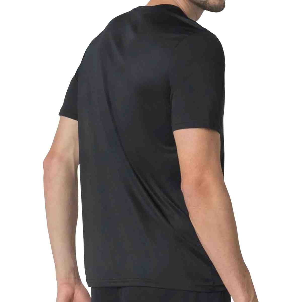 Camiseta Masc Mc Fila Basic Sports Ii F11at00721-2069 Preto 4