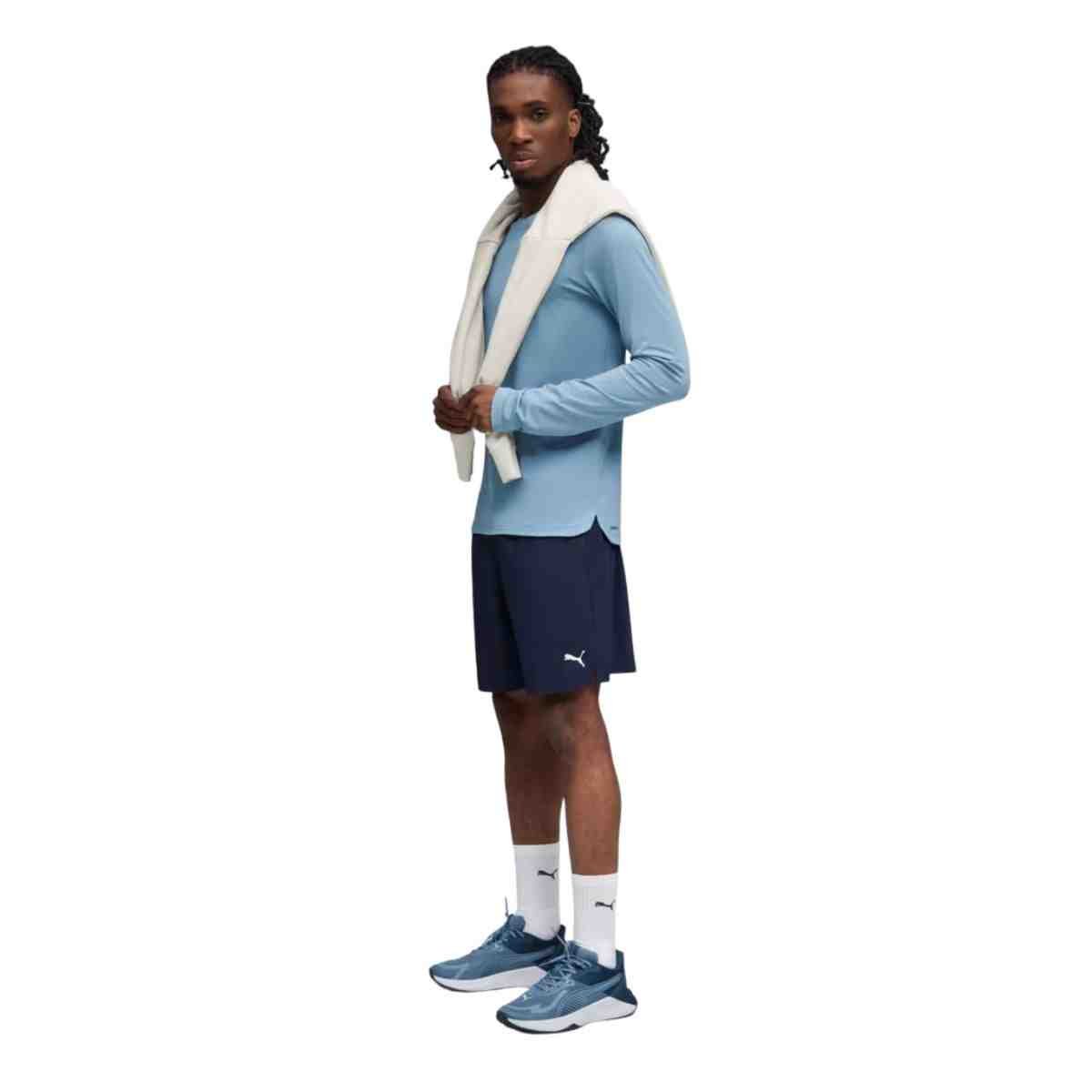 Shorts Masculino Curto Puma Tad Essentials Azul Azul Marinho 2