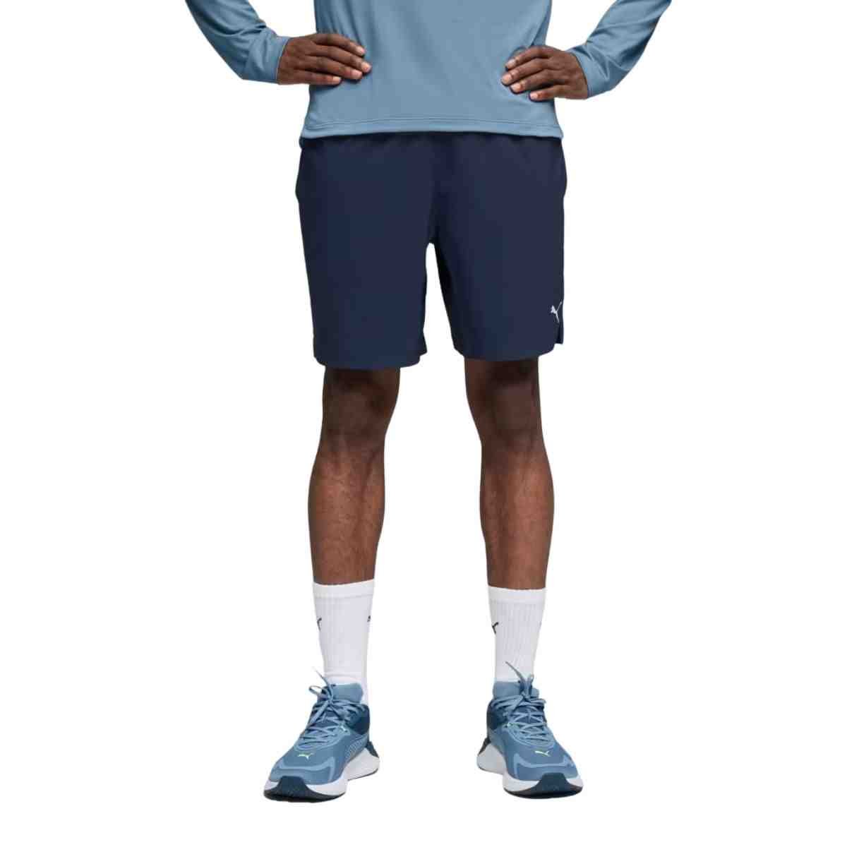 Shorts Masculino Curto Puma Tad Essentials Azul