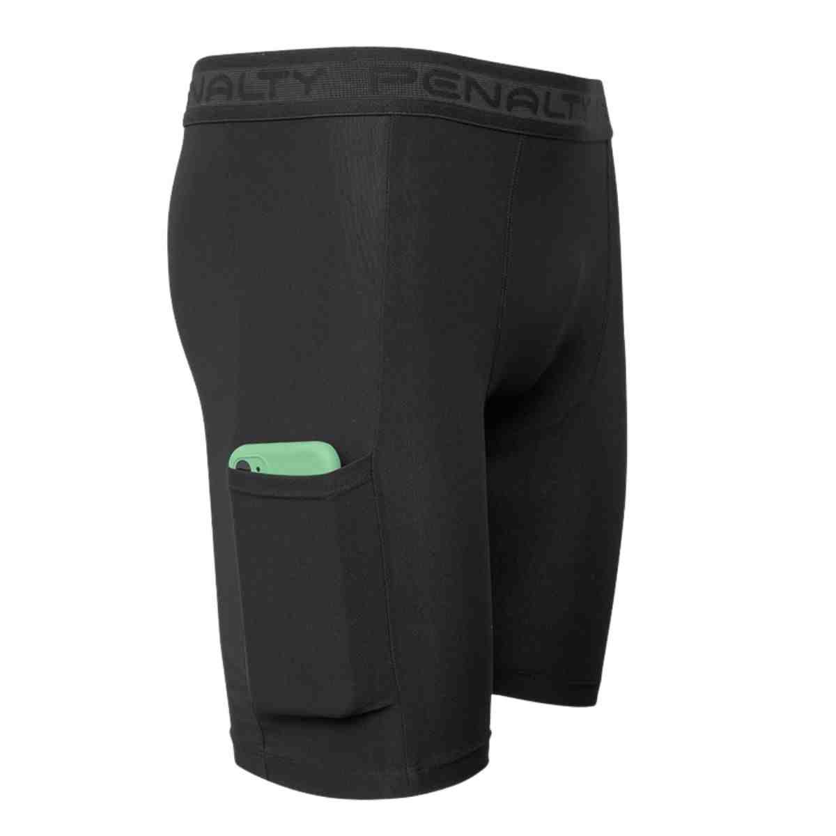 Bermuda Masculina Térmica Penalty Matis Preta Preto 2