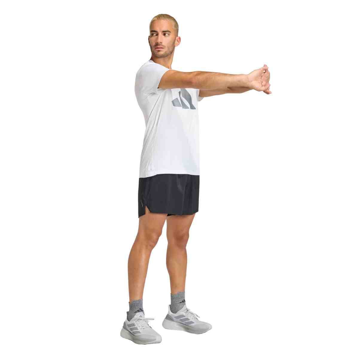 Camiseta Masculina  Adidas Adi365 Essentials Branca Branco 2