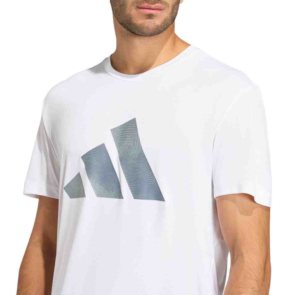 Camiseta Masculina  Adidas Adi365 Essentials Branca Branco 3
