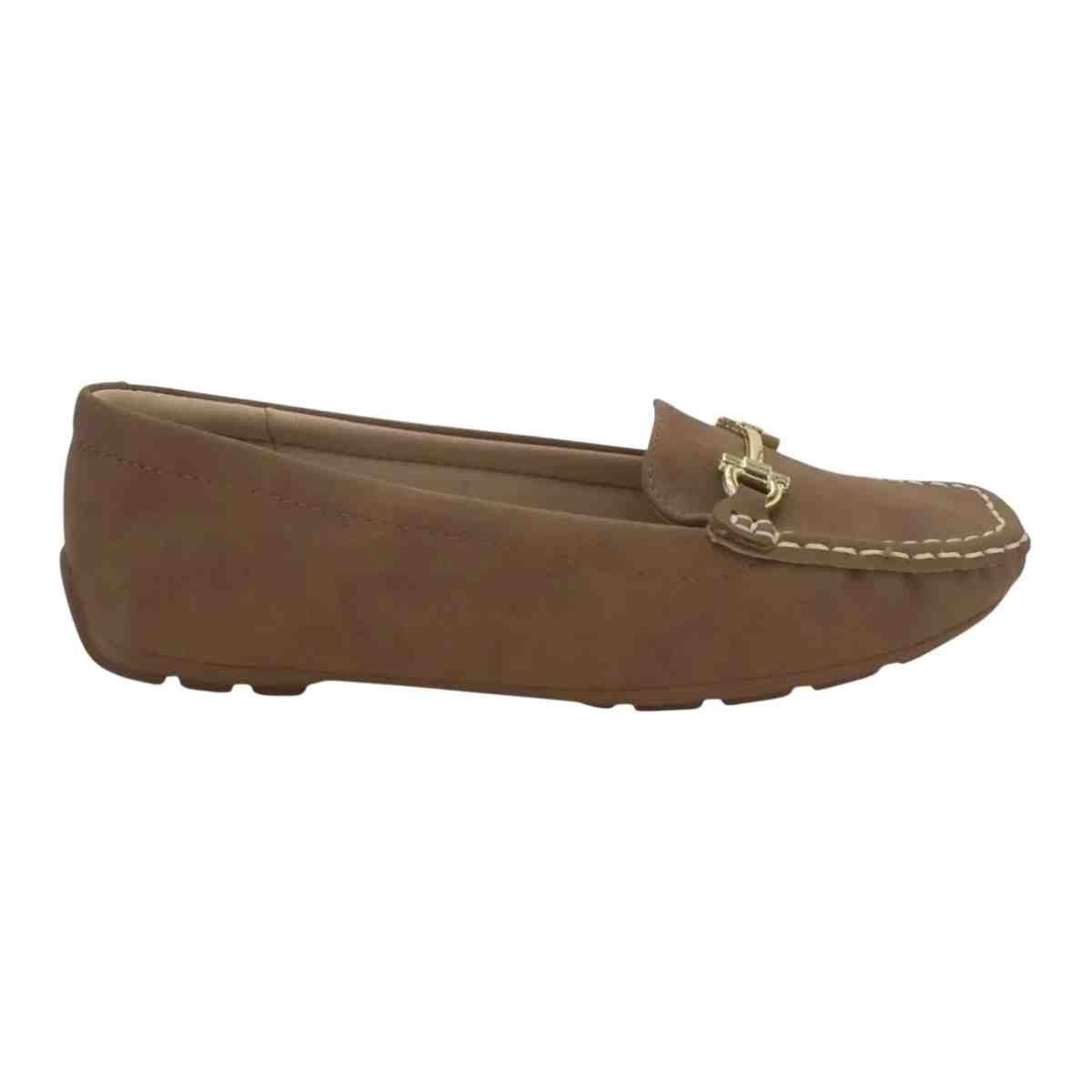 Sapato Feminino Mocassim Modare Marrom