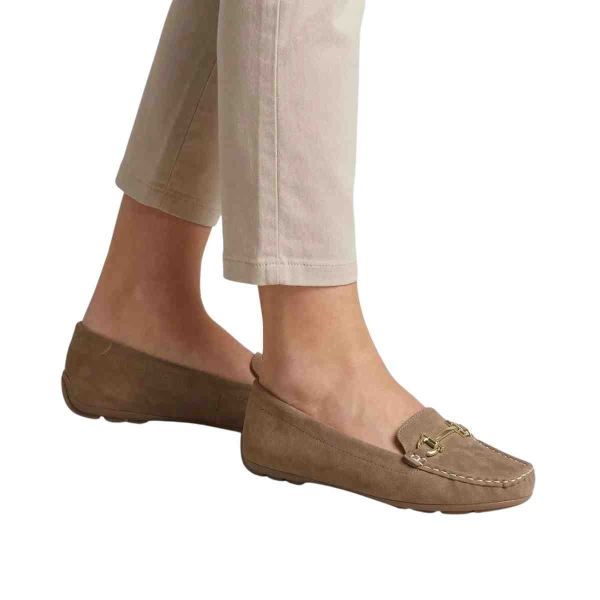 Sapato Feminino Mocassim Modare Marrom Marrom 3